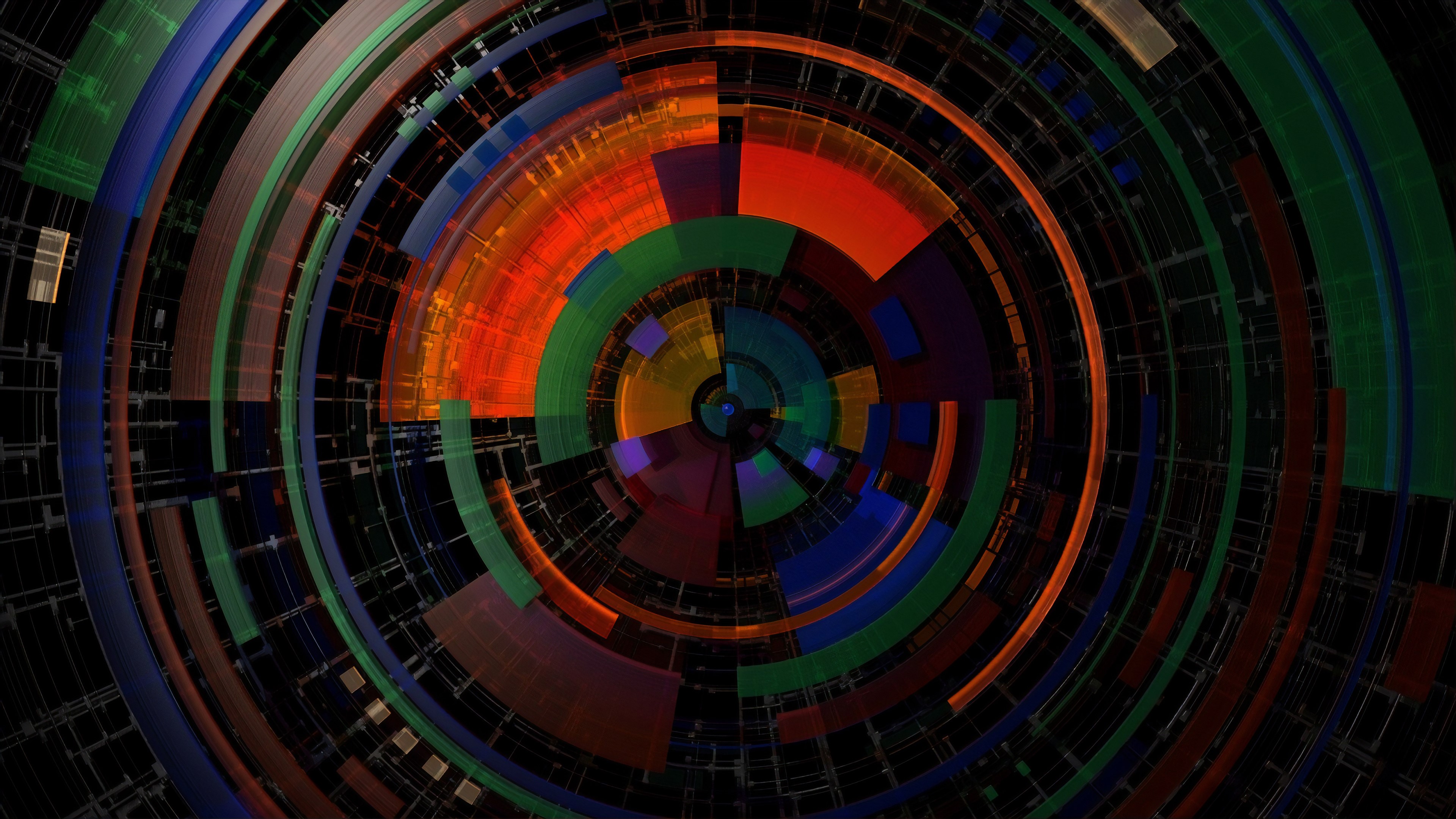 abstract, digital art, hd, 4k, HD Wallpaper