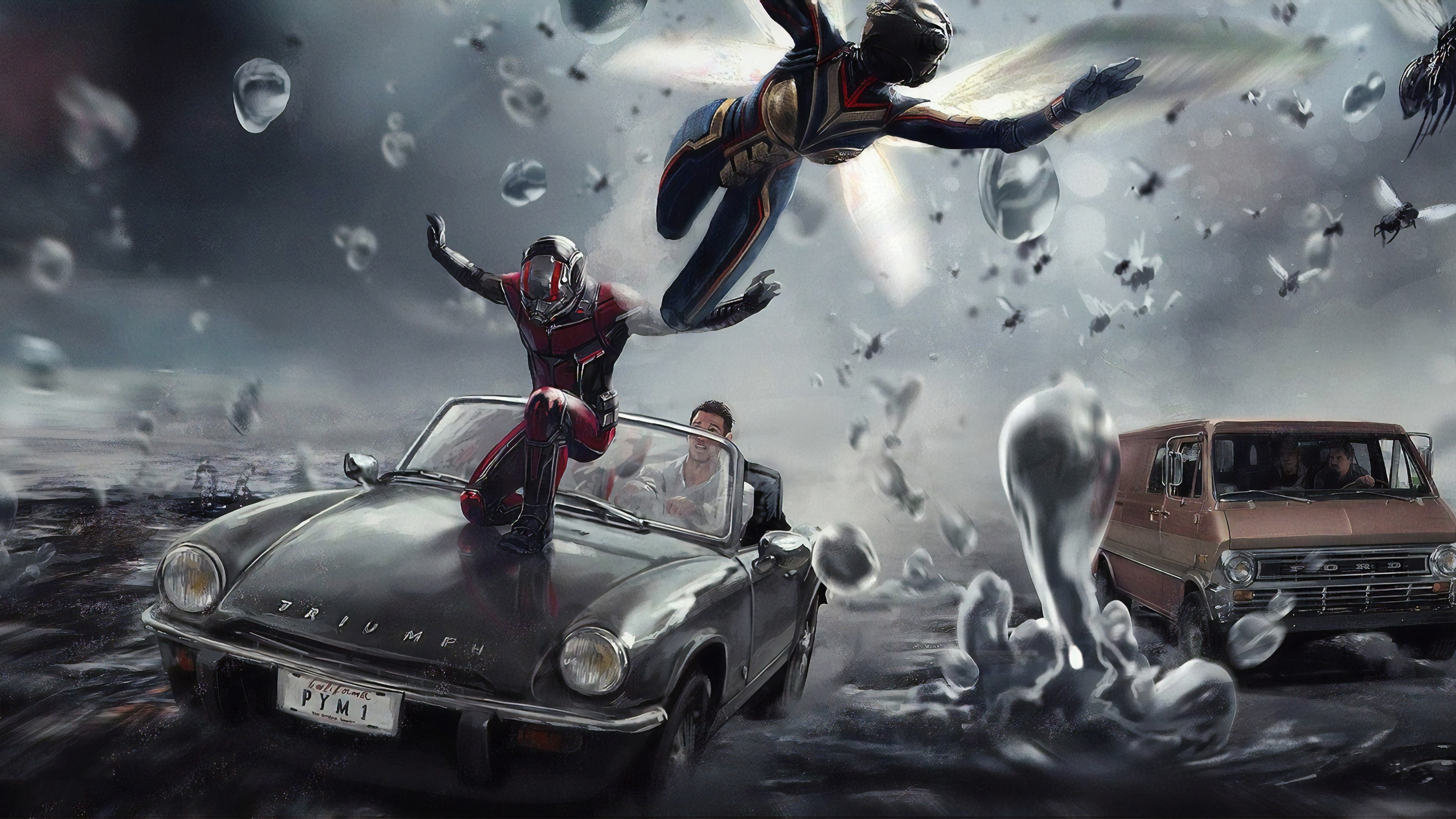 ant man, hd, 4k, superheroes, HD Wallpaper