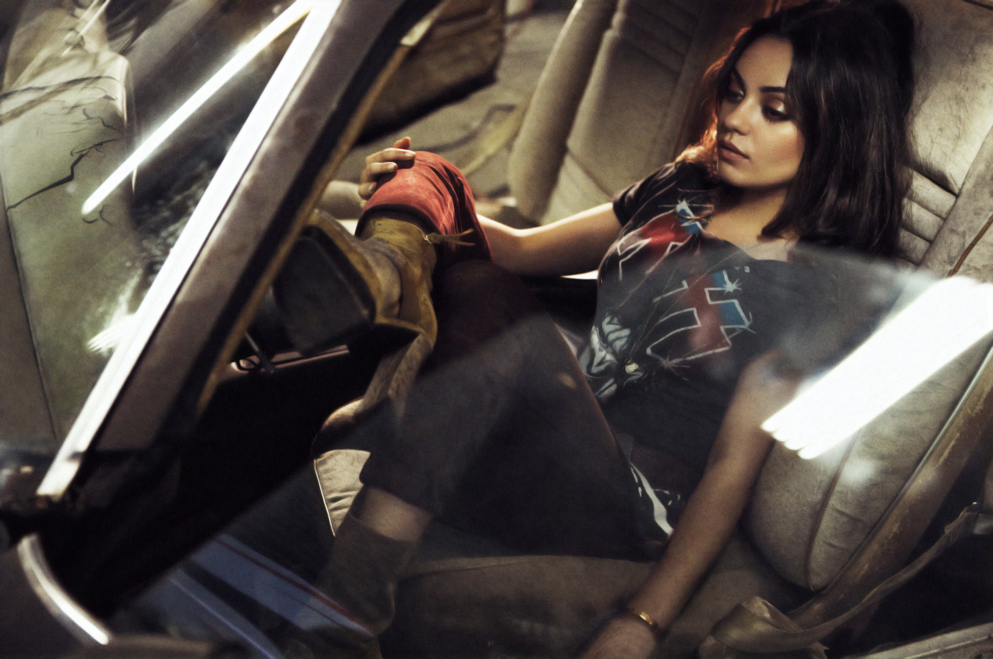 mila kunis, celebrities, girls, hd, HD Wallpaper
