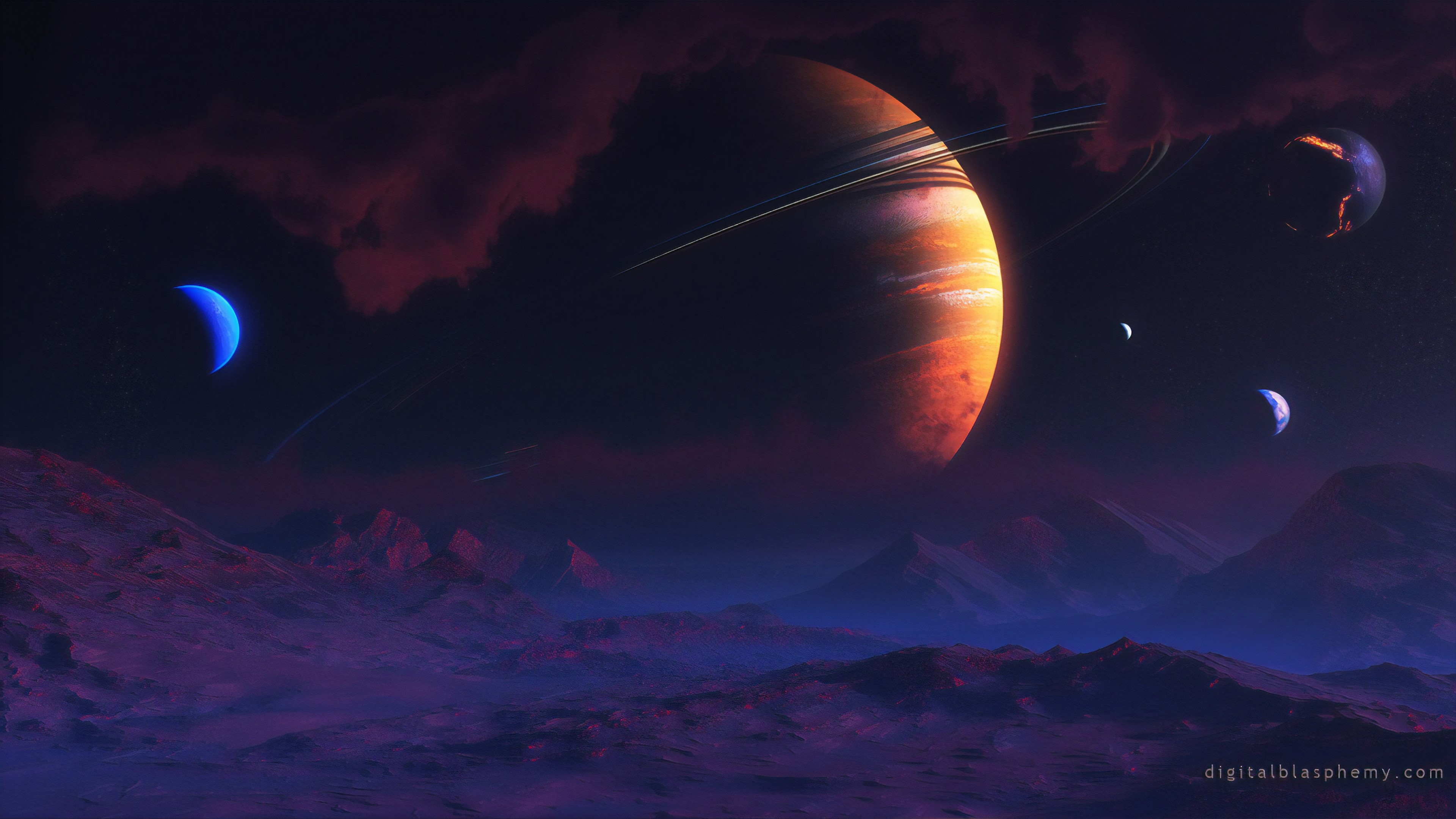 space, digital universe, hd, 4k, deviantart, HD Wallpaper