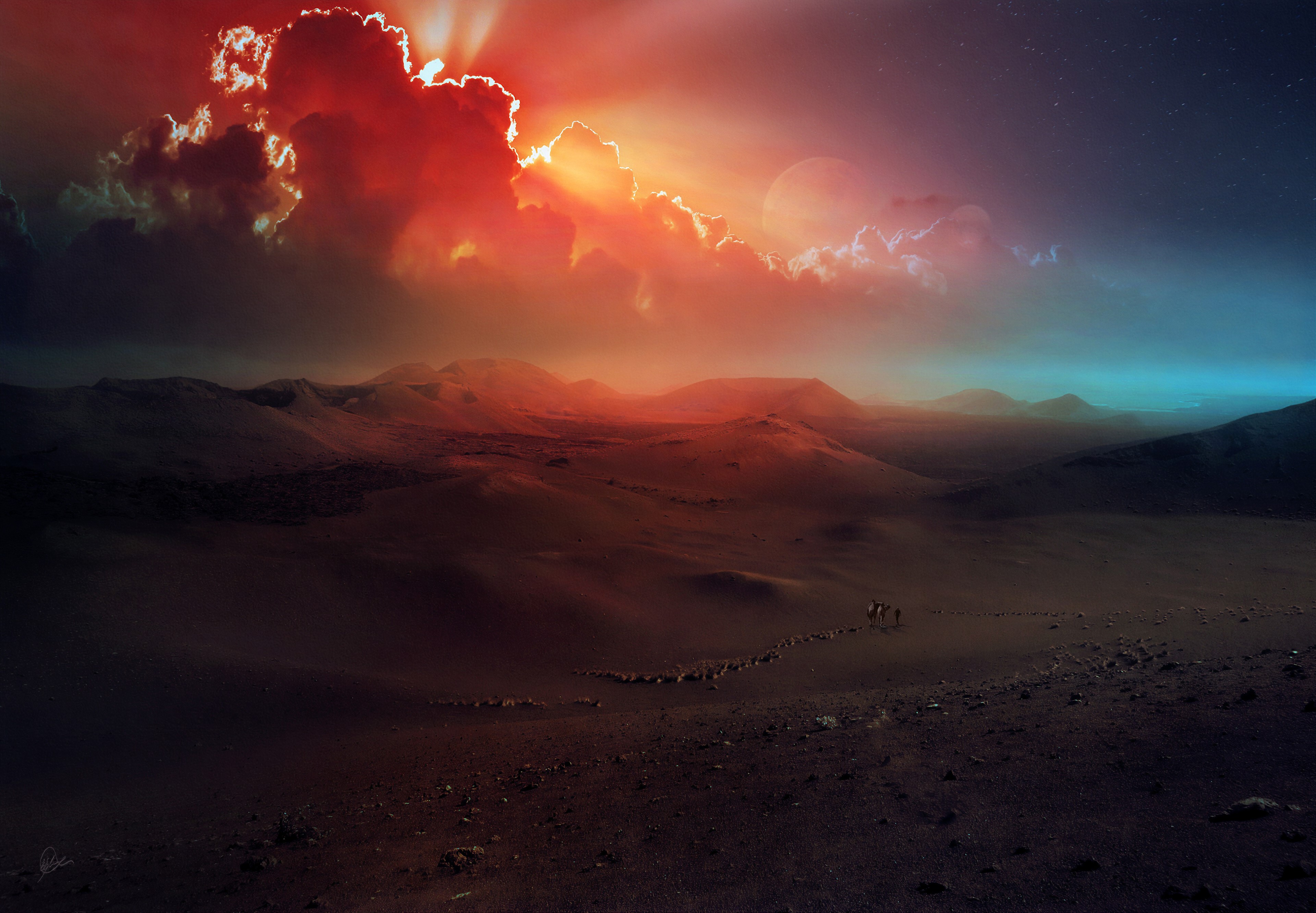 artist, artwork, digital art, hd, 4k, deviantart, HD Wallpaper