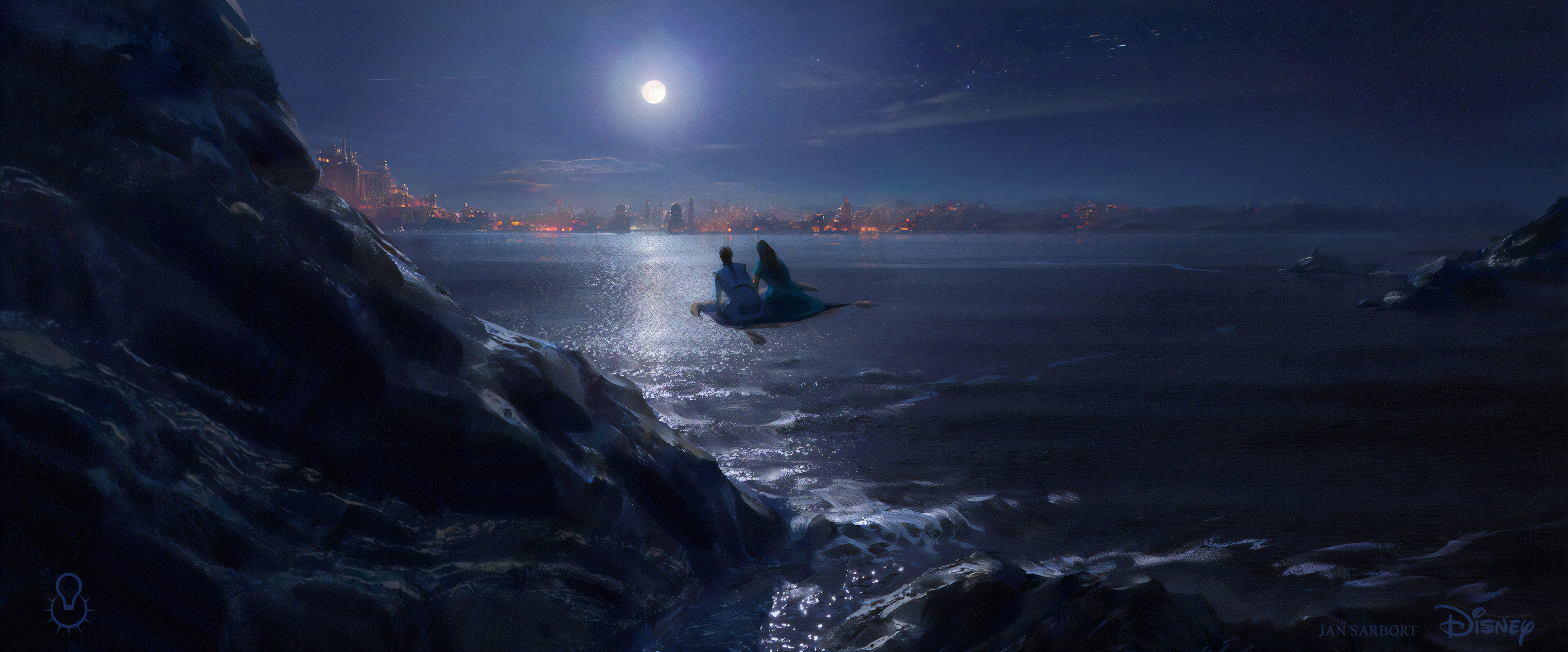 jasmine, aladdin, artist, artwork, digital art, hd, artstation, HD Wallpaper