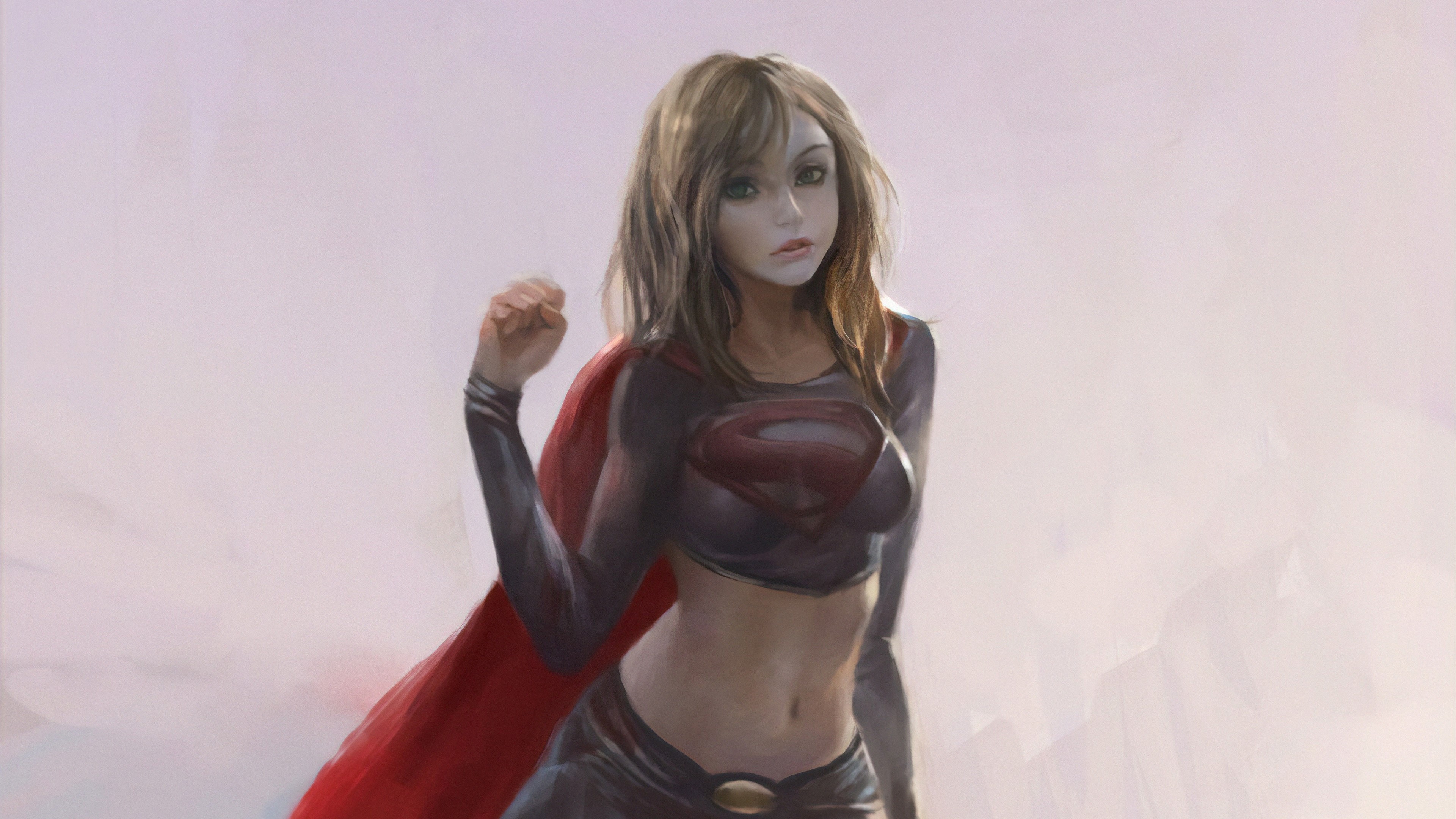supergirl, hd, 4k, superheroes, artwork, digital art, artstation, HD Wallpaper