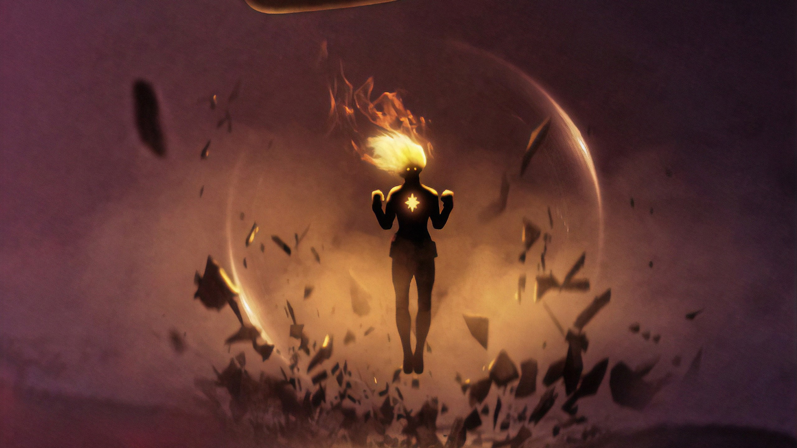 captain marvel, superheroes, artist, artwork, digital art, hd, HD Wallpaper