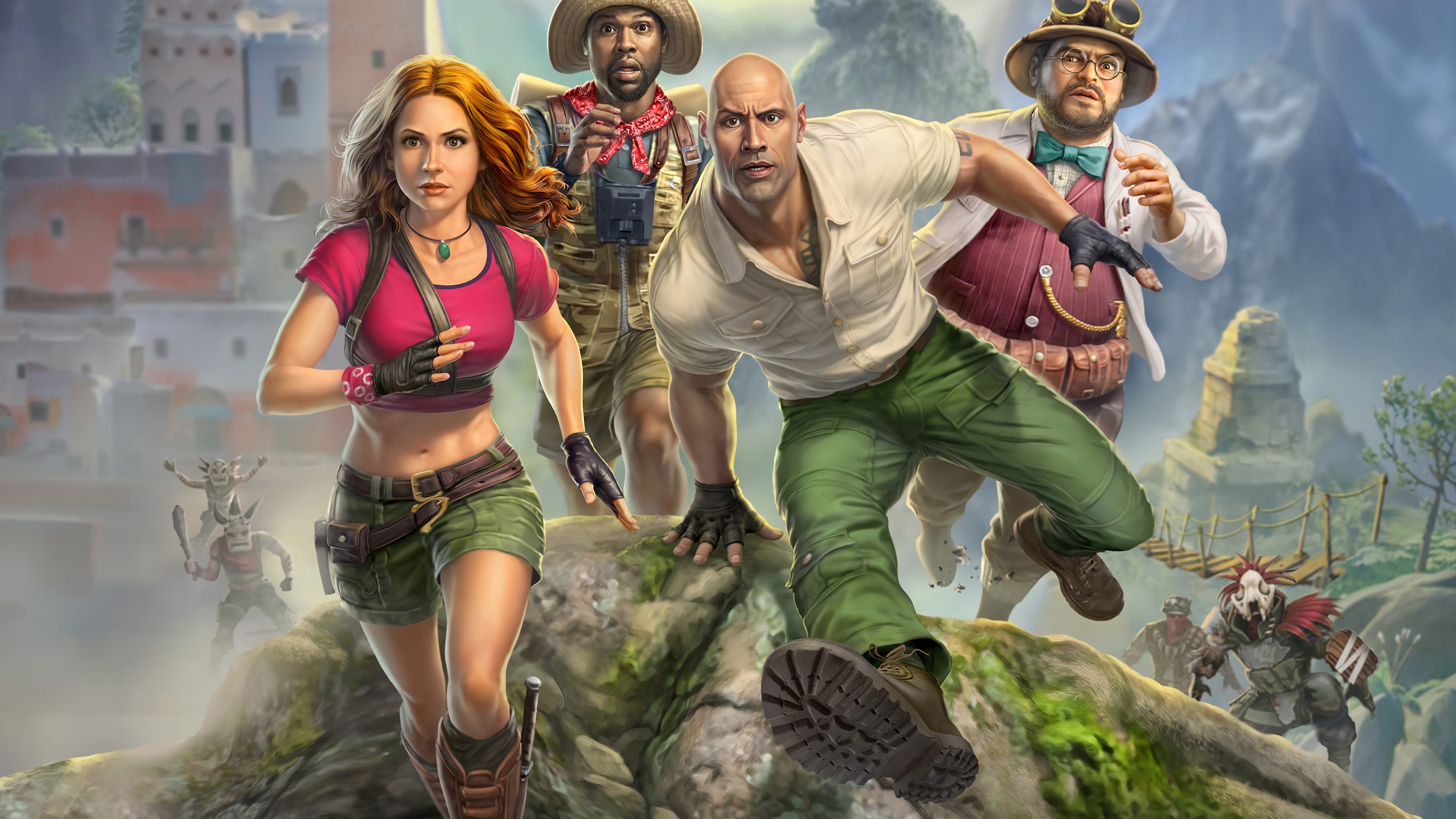 jumanji the video game, 2019 games, games, hd, 4k, HD Wallpaper