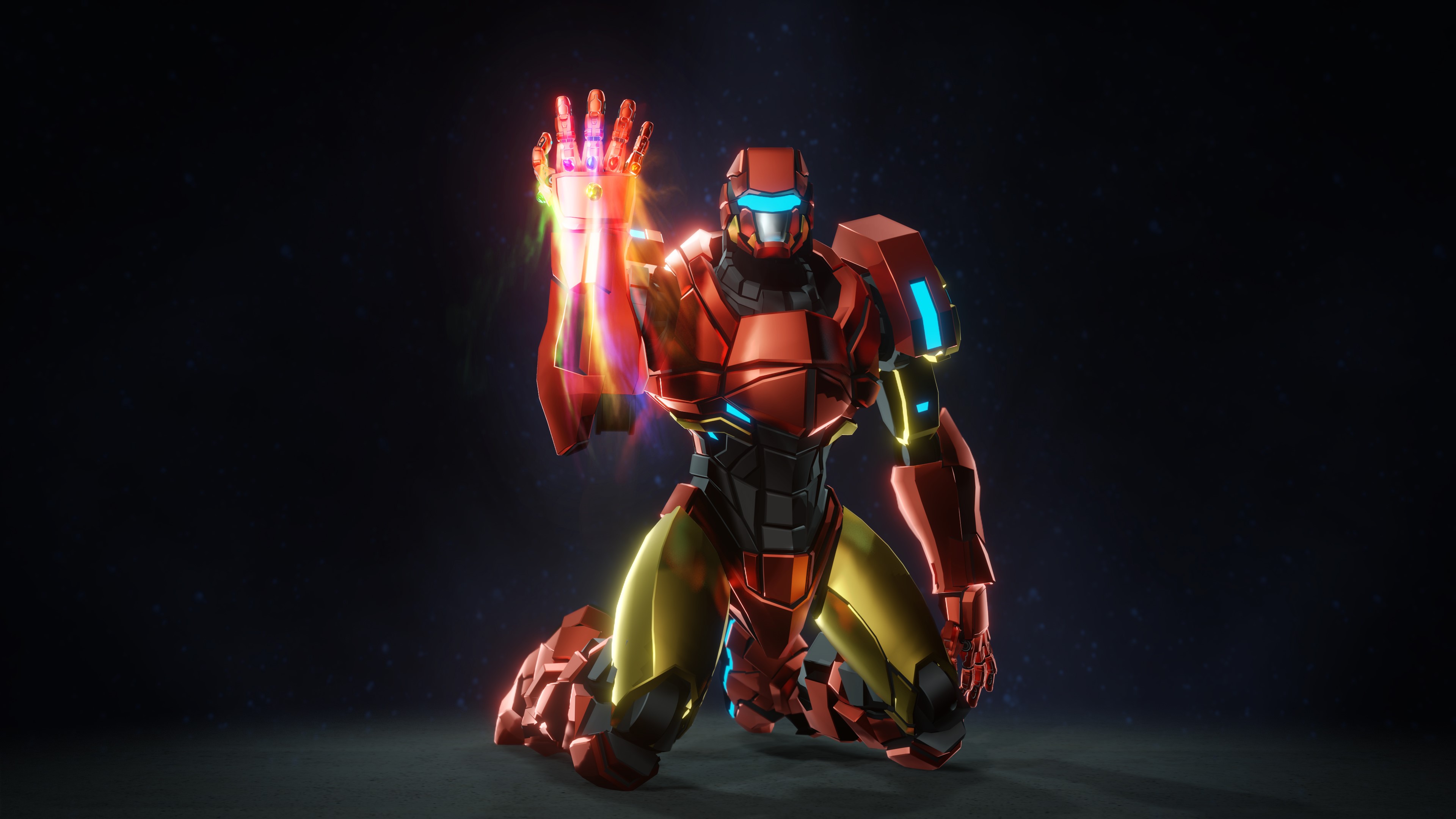 iron man, hd, 4k, superheroes, digital art, artwork, deviantart, HD Wallpaper