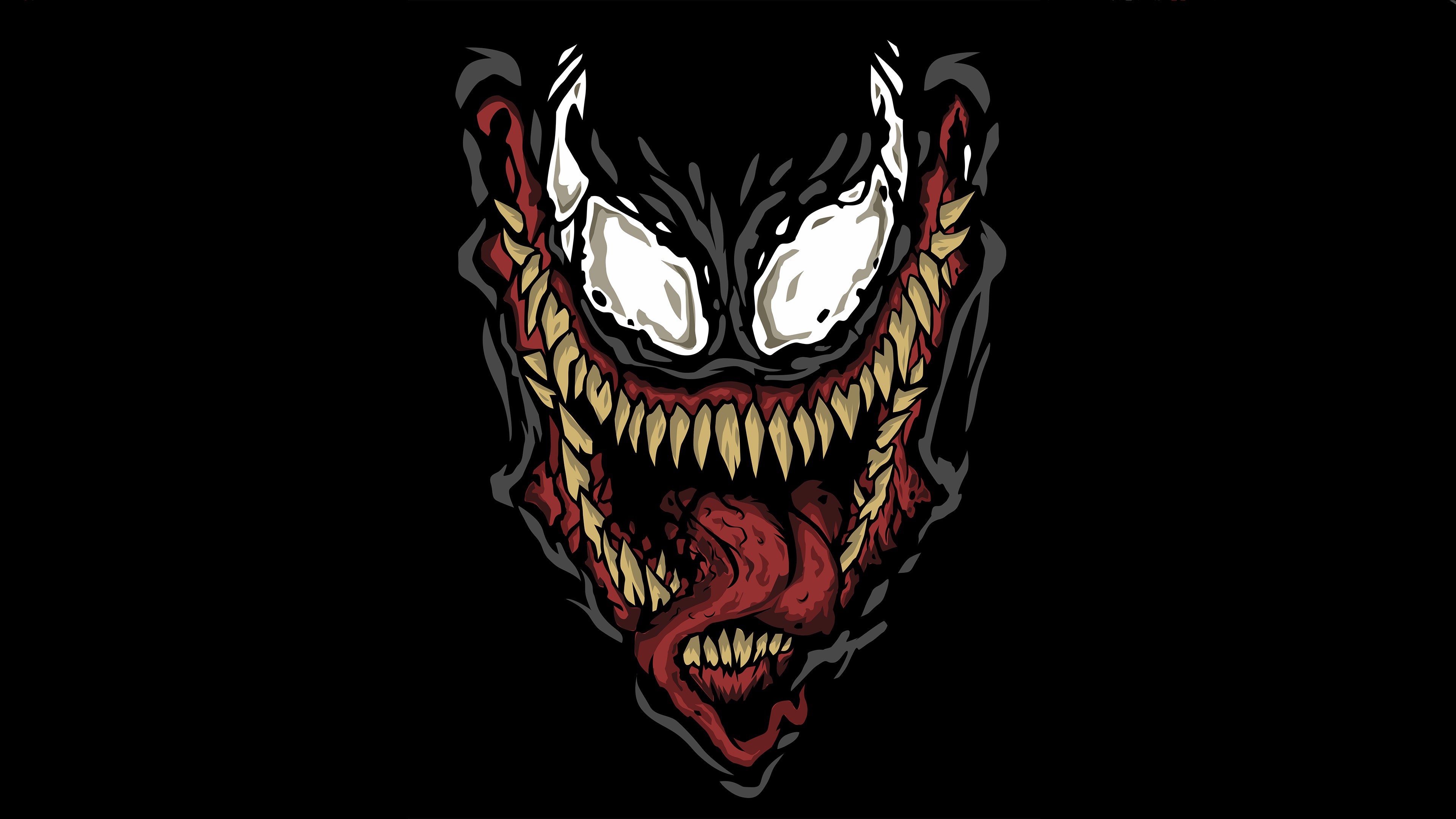 venom, hd, 4k, superheroes, behance, digital art, artwork, HD Wallpaper