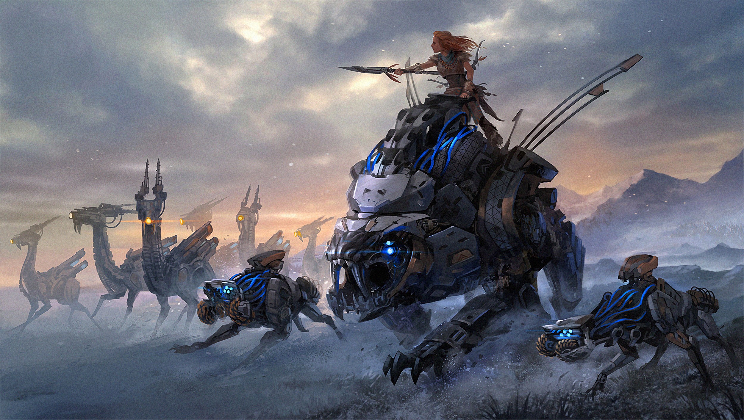 horizon zero dawn, games, pc games, xbox games, ps games, hd, 2019 games, deviantart, HD Wallpaper