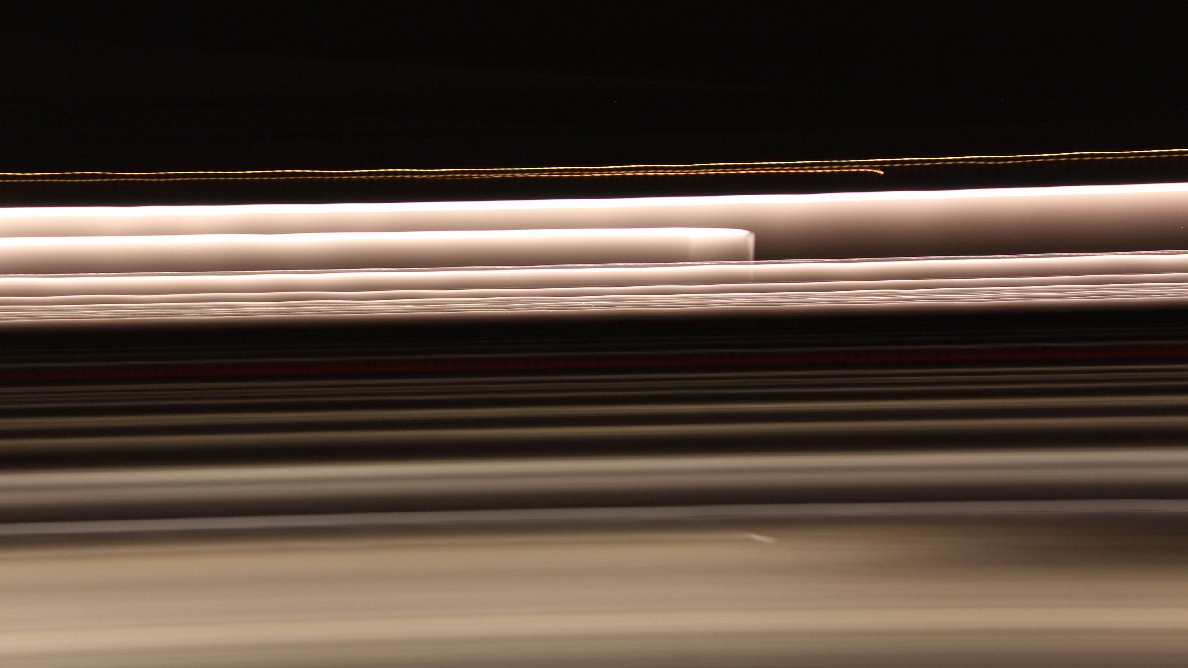 lines, light, blur, long exposure, 4k, HD Wallpaper