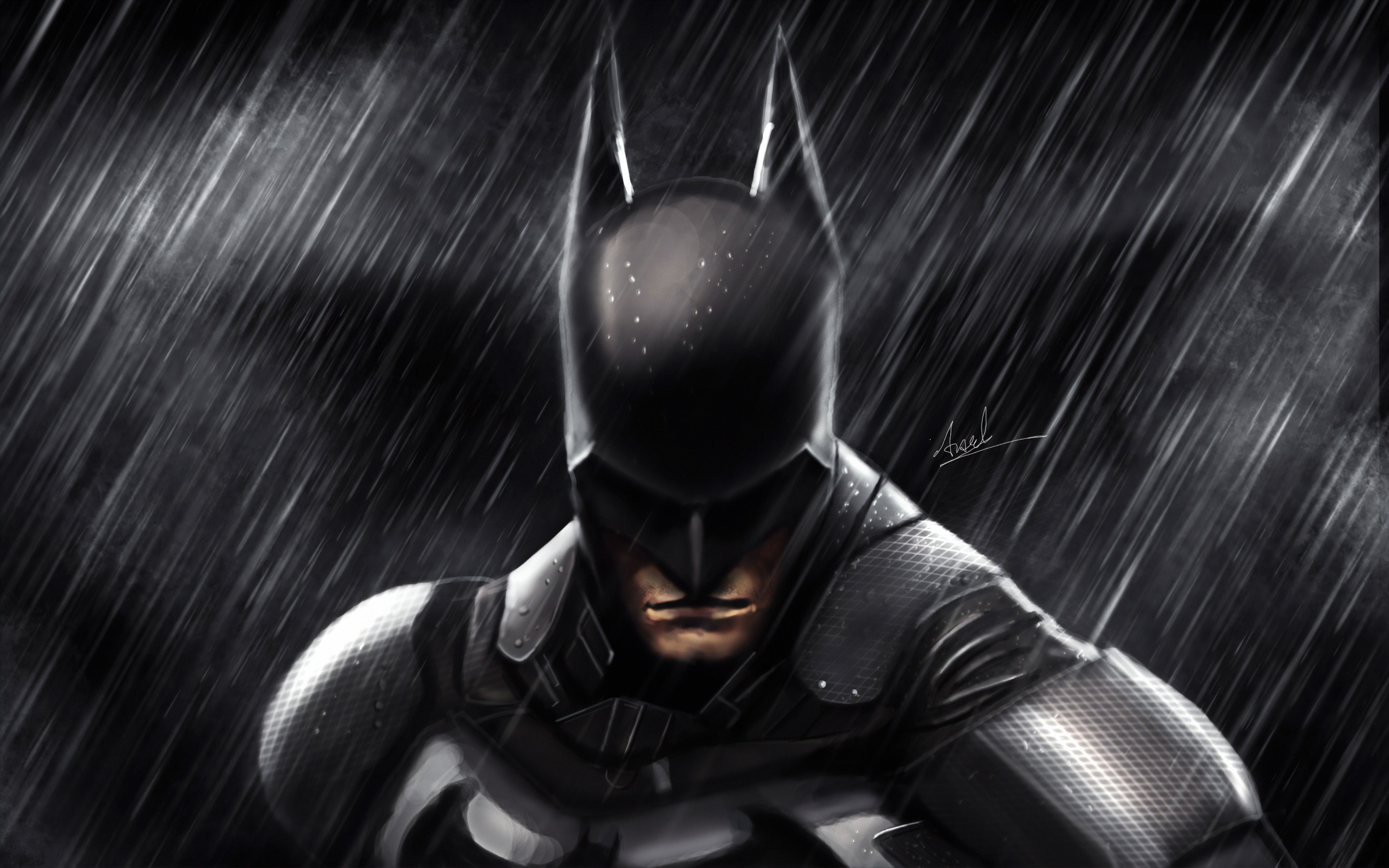 batman, hd, 4k, superheroes, digital art, artwork, deviantart, HD Wallpaper