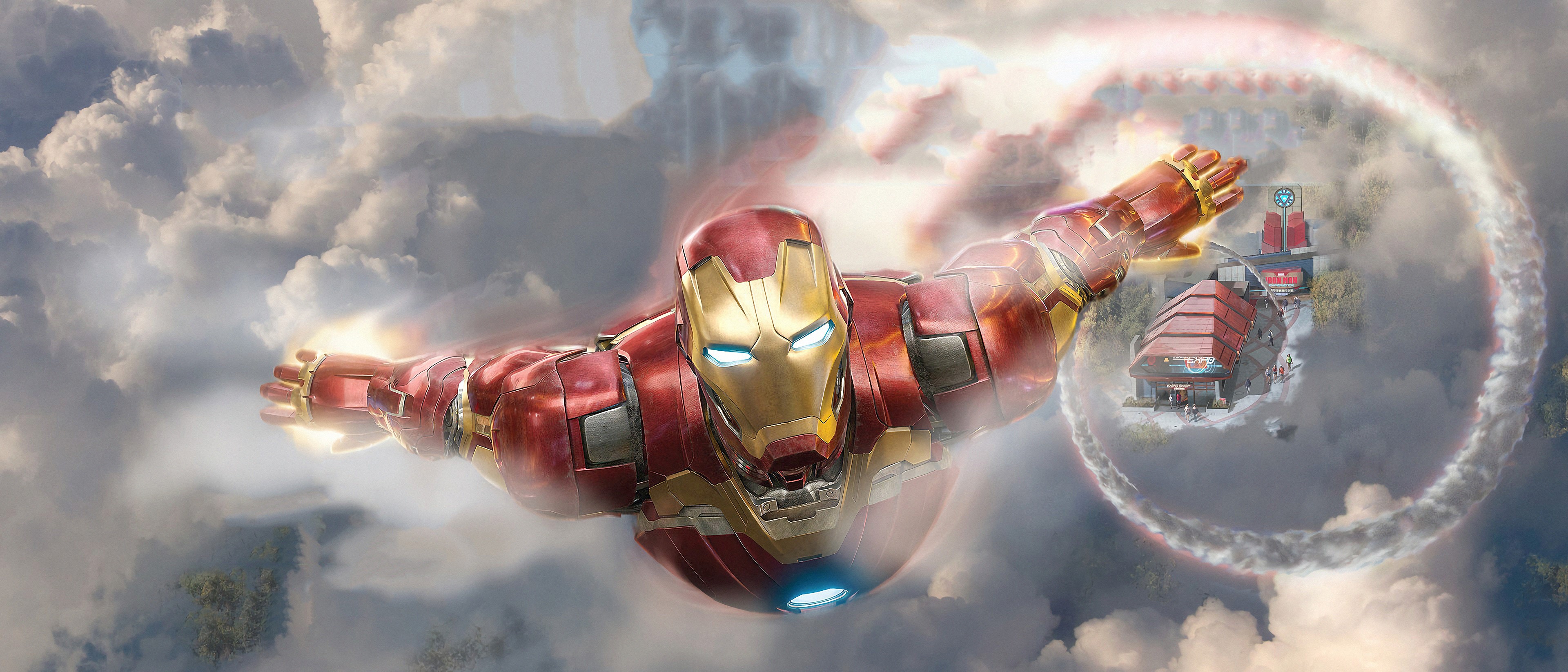 iron man, hd, 4k, superheroes, digital art, artwork, HD Wallpaper