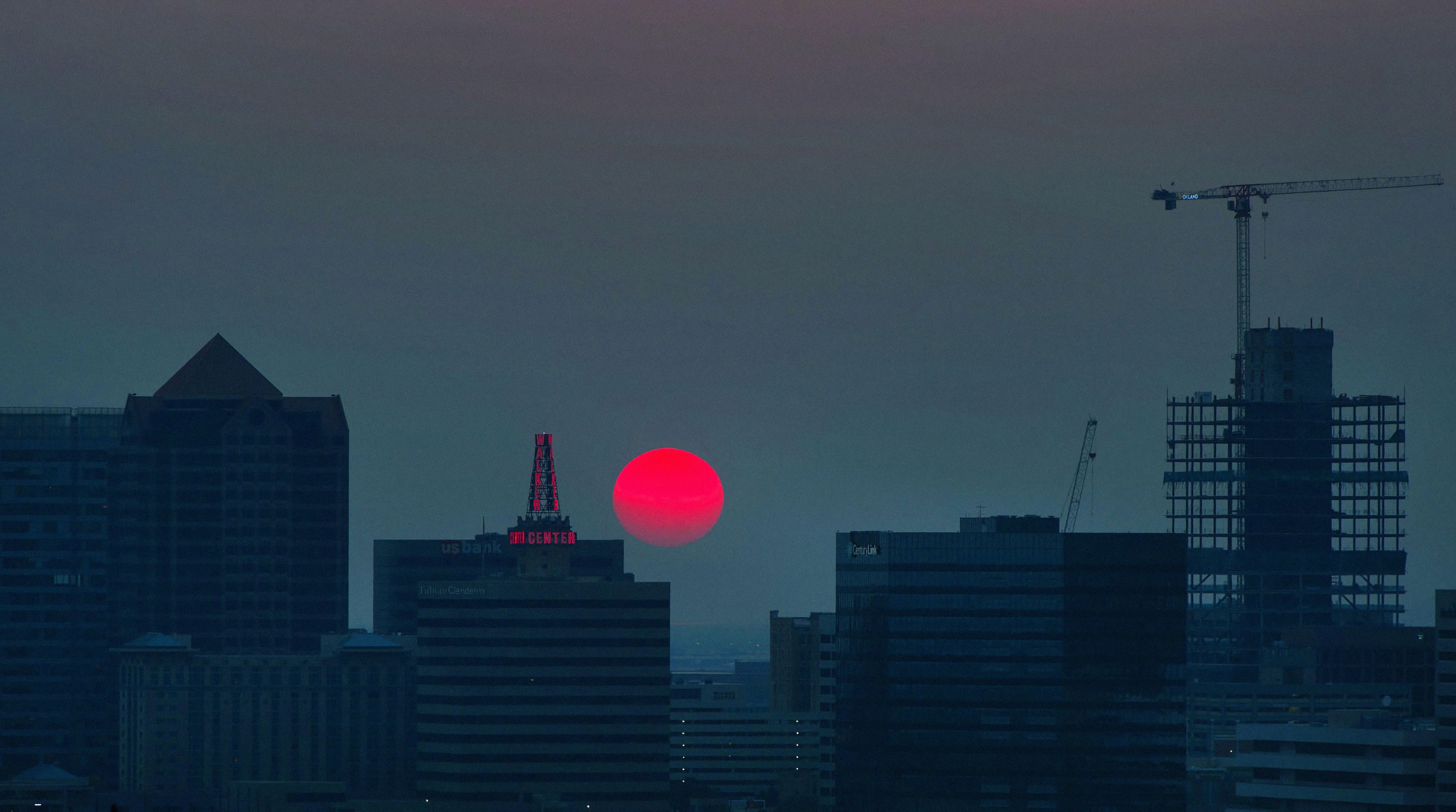 sunrise, buildings, photography, hd, 4k, HD Wallpaper