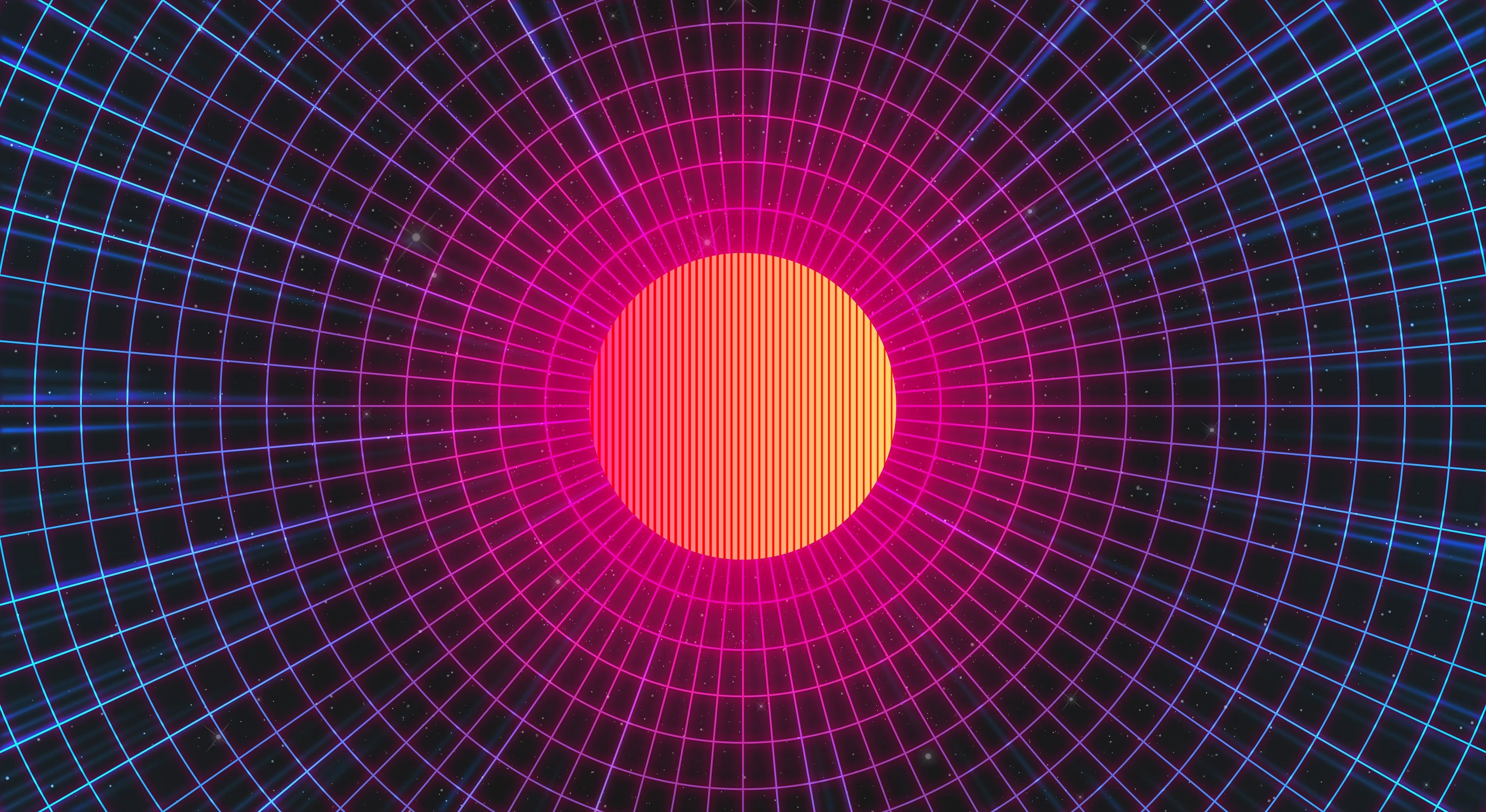 synthwave, retrowave, artist, artwork, digital art, hd, 4k, HD Wallpaper