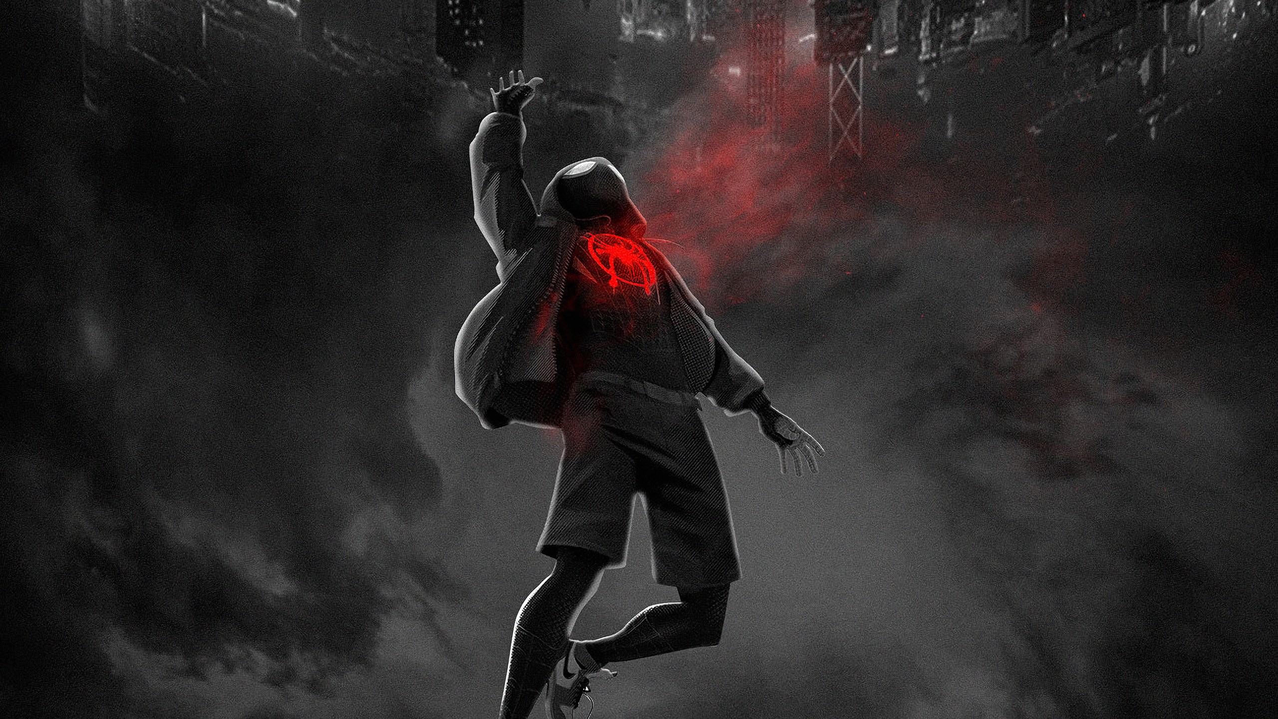 spiderman, hd, superheroes, artwork, digital art, artstation, HD Wallpaper