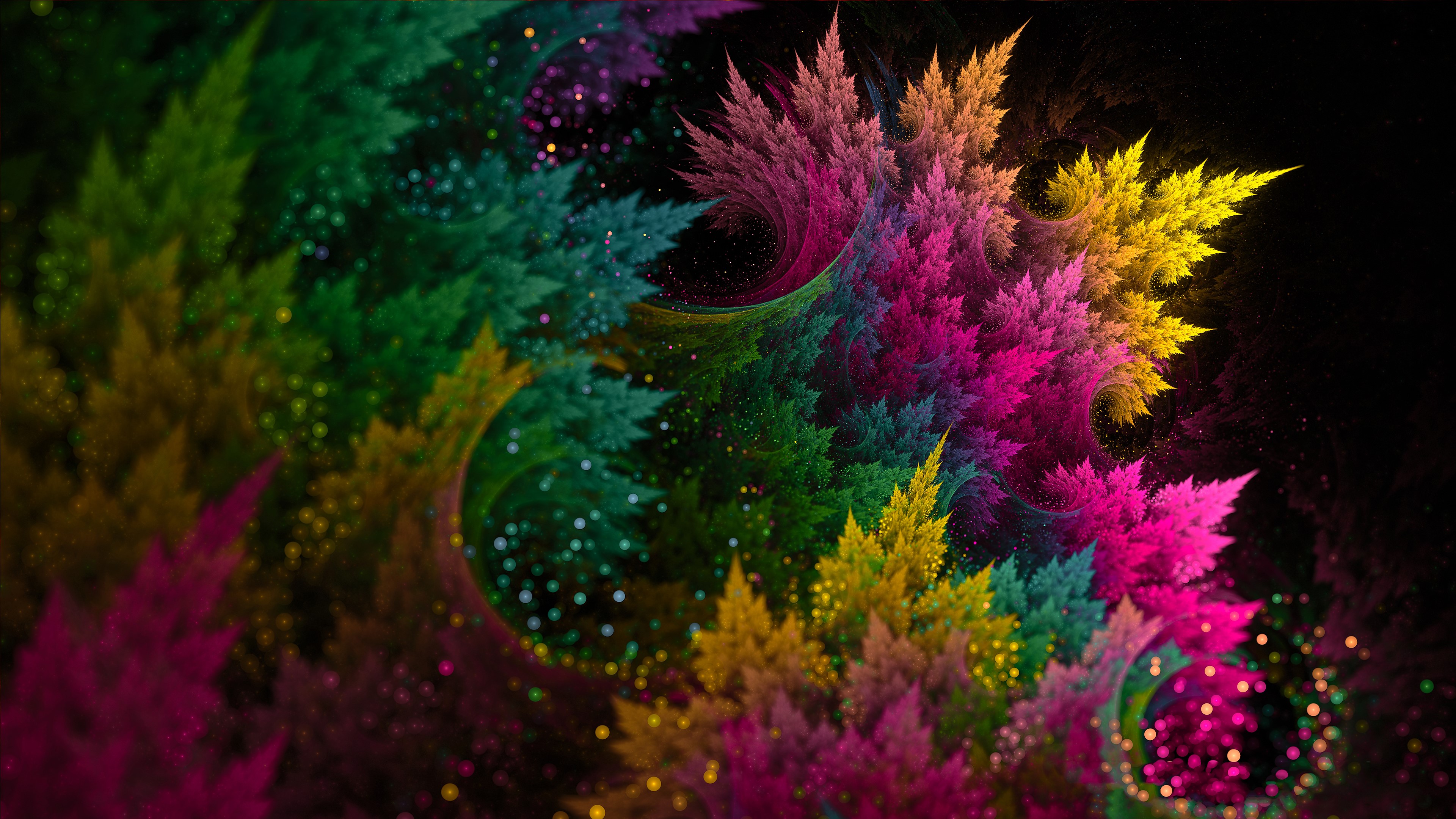 abstract, colorful, digital art, hd, 4k, deviantart, HD Wallpaper
