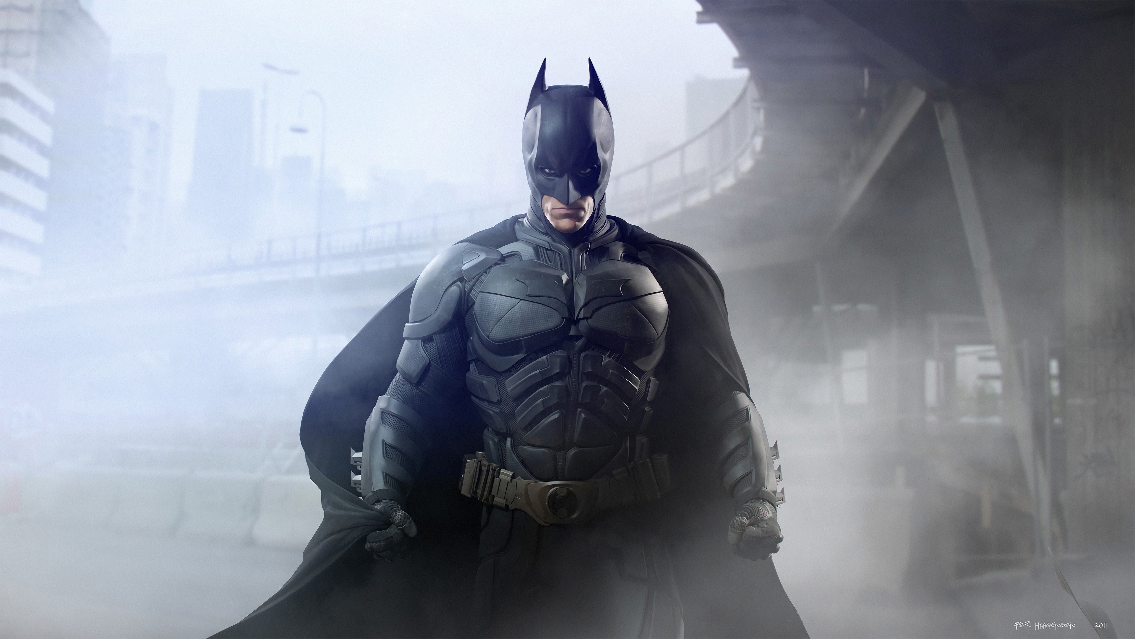 batman, hd, 4k, superheroes, digital art, artwork, artstation, HD Wallpaper