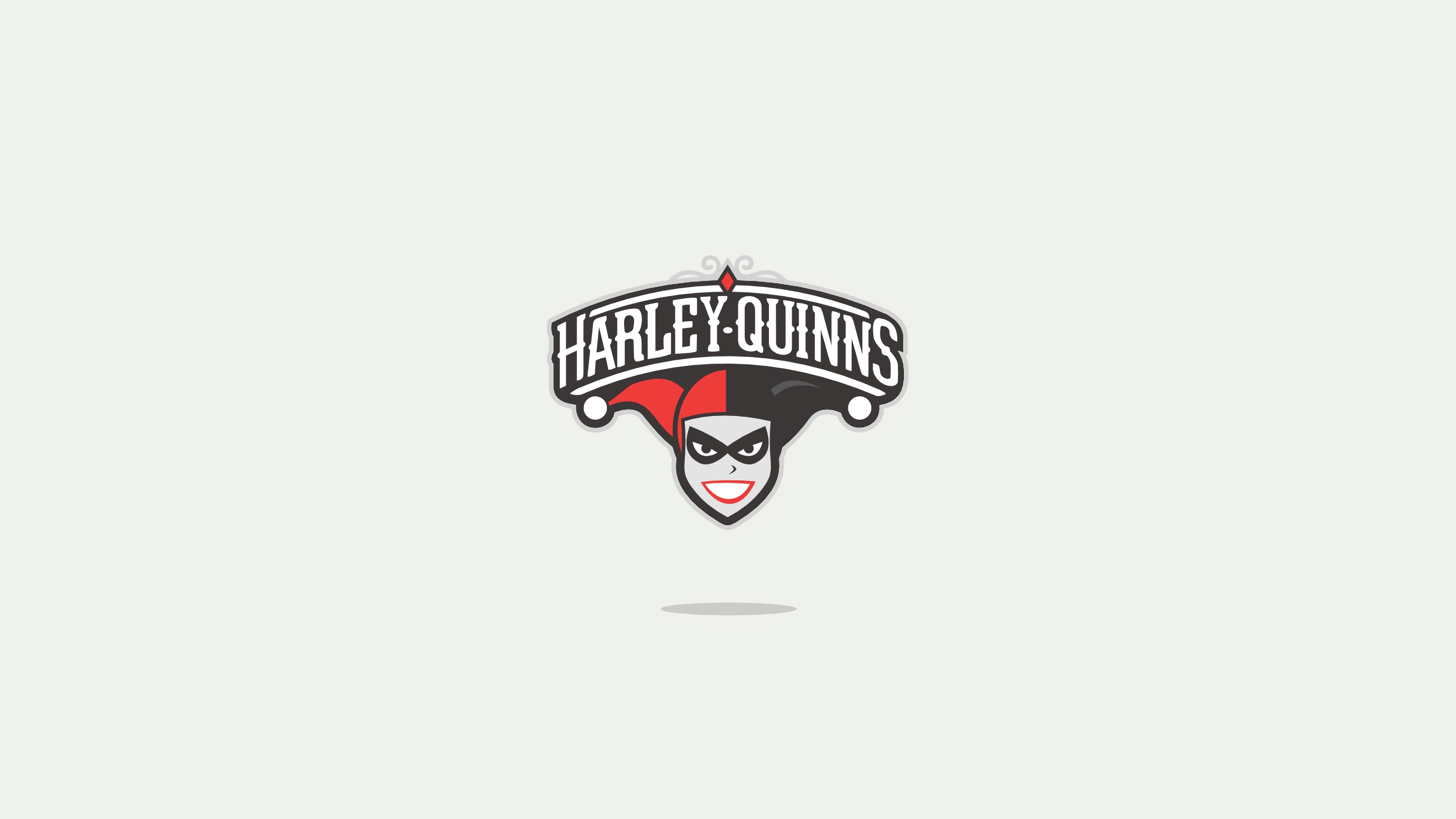 harley quinn, superheroes, hd, minimalism, minimalist, 4k, behance, HD Wallpaper