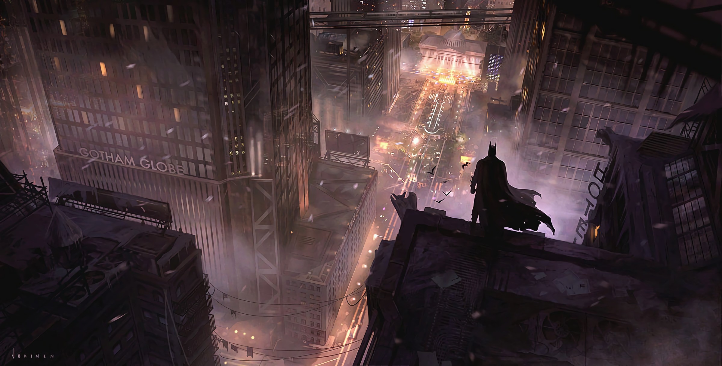 batman, hd, superheroes, artwork, digital art, artstation, HD Wallpaper