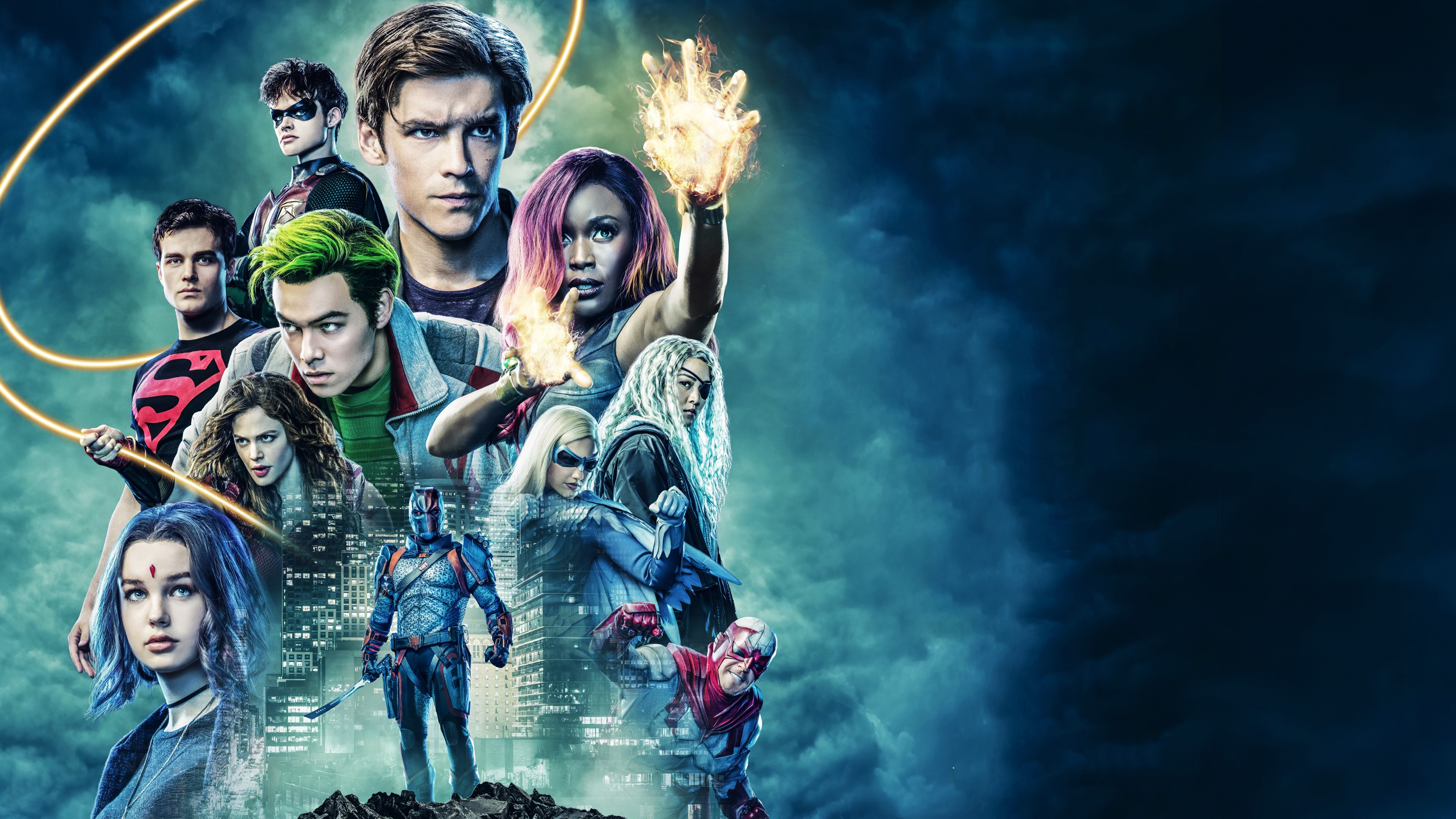 titans season 2, tv shows, hd, 4k, titans, HD Wallpaper