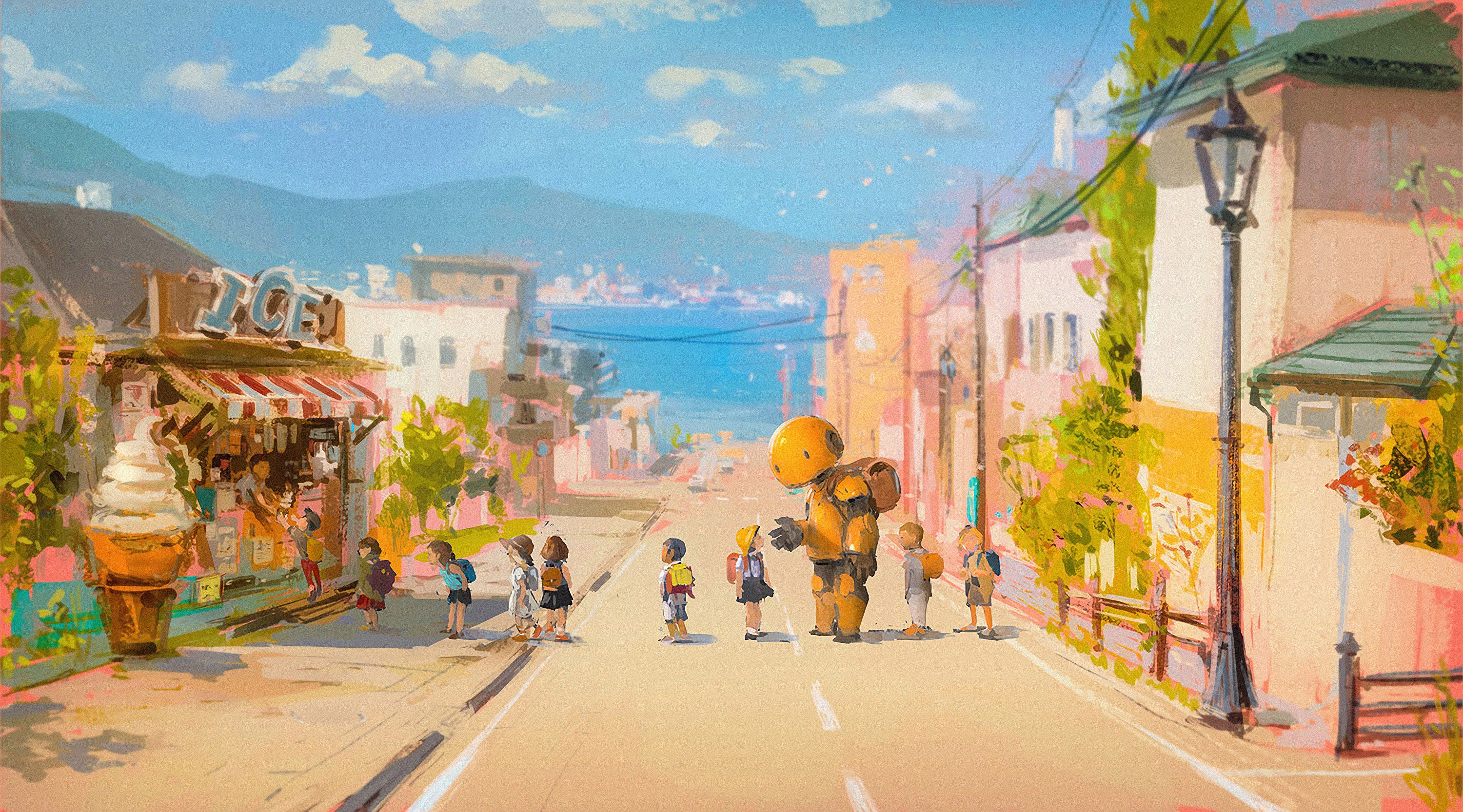 artist, artwork, digital art, hd, artstation, HD Wallpaper