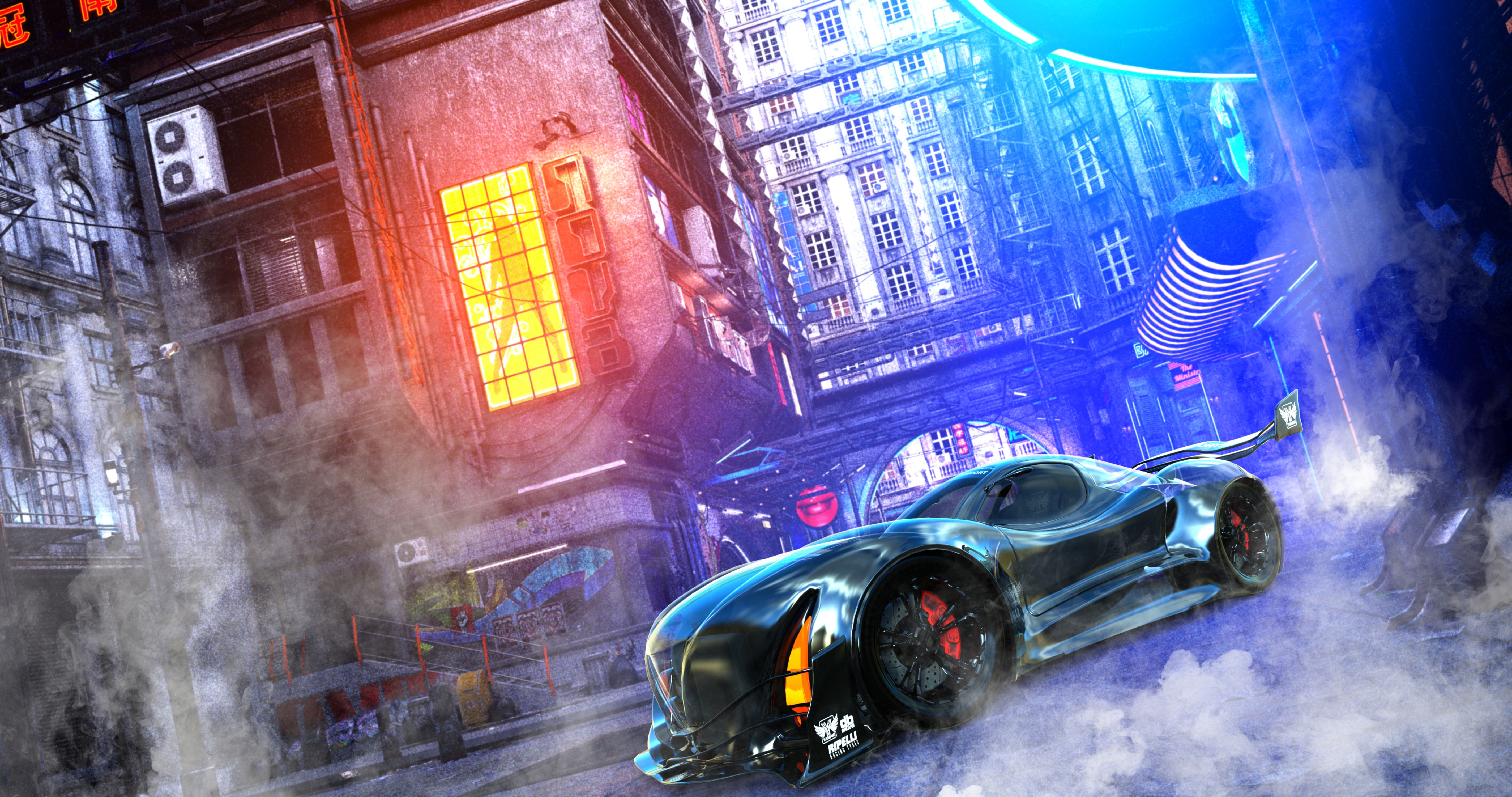 cars, digital art, artist, artwork, hd, 4k, 5k, deviantart, HD Wallpaper