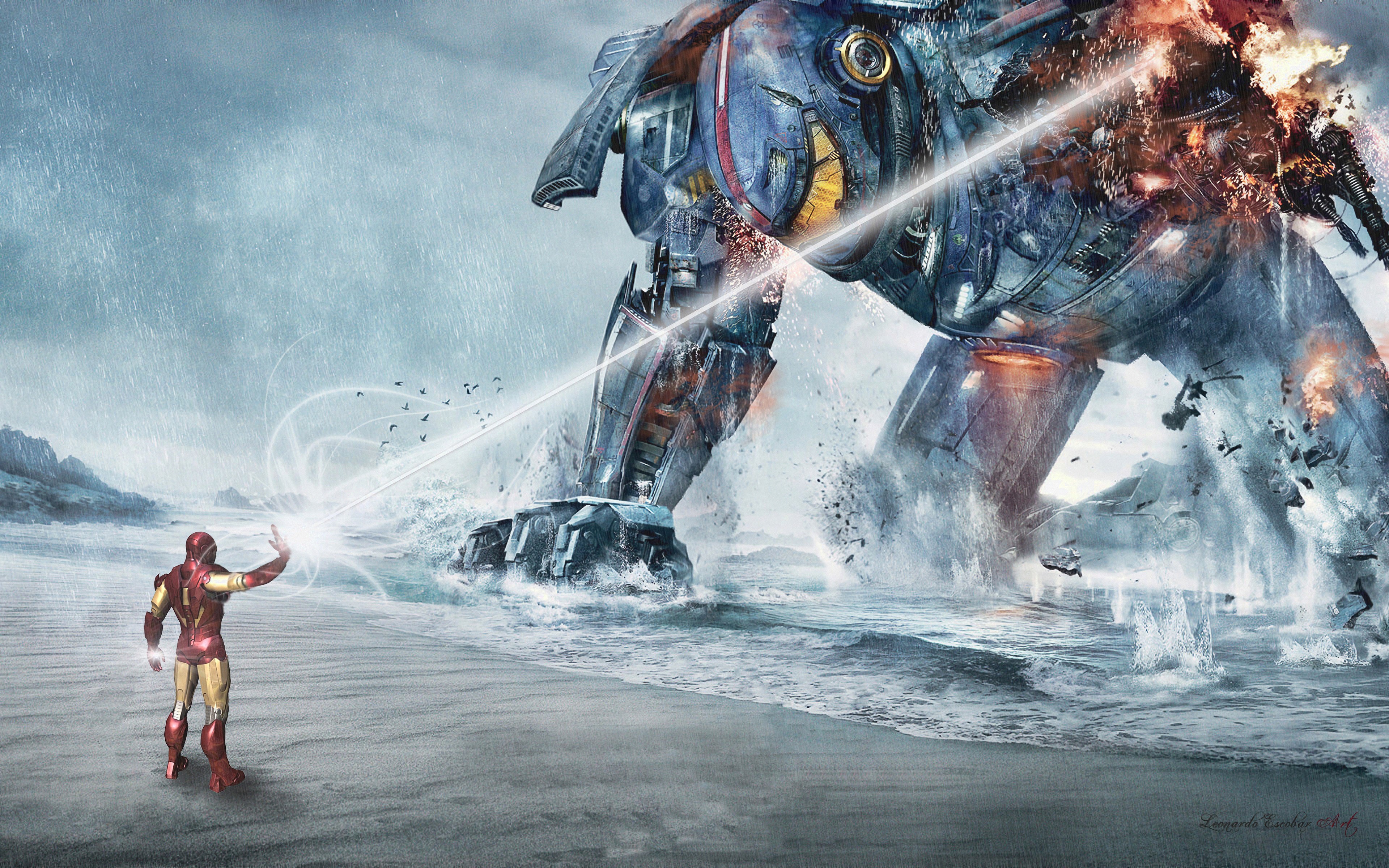 iron man, hd, superheroes, artwork, digital art, deviantart, 4k, HD Wallpaper