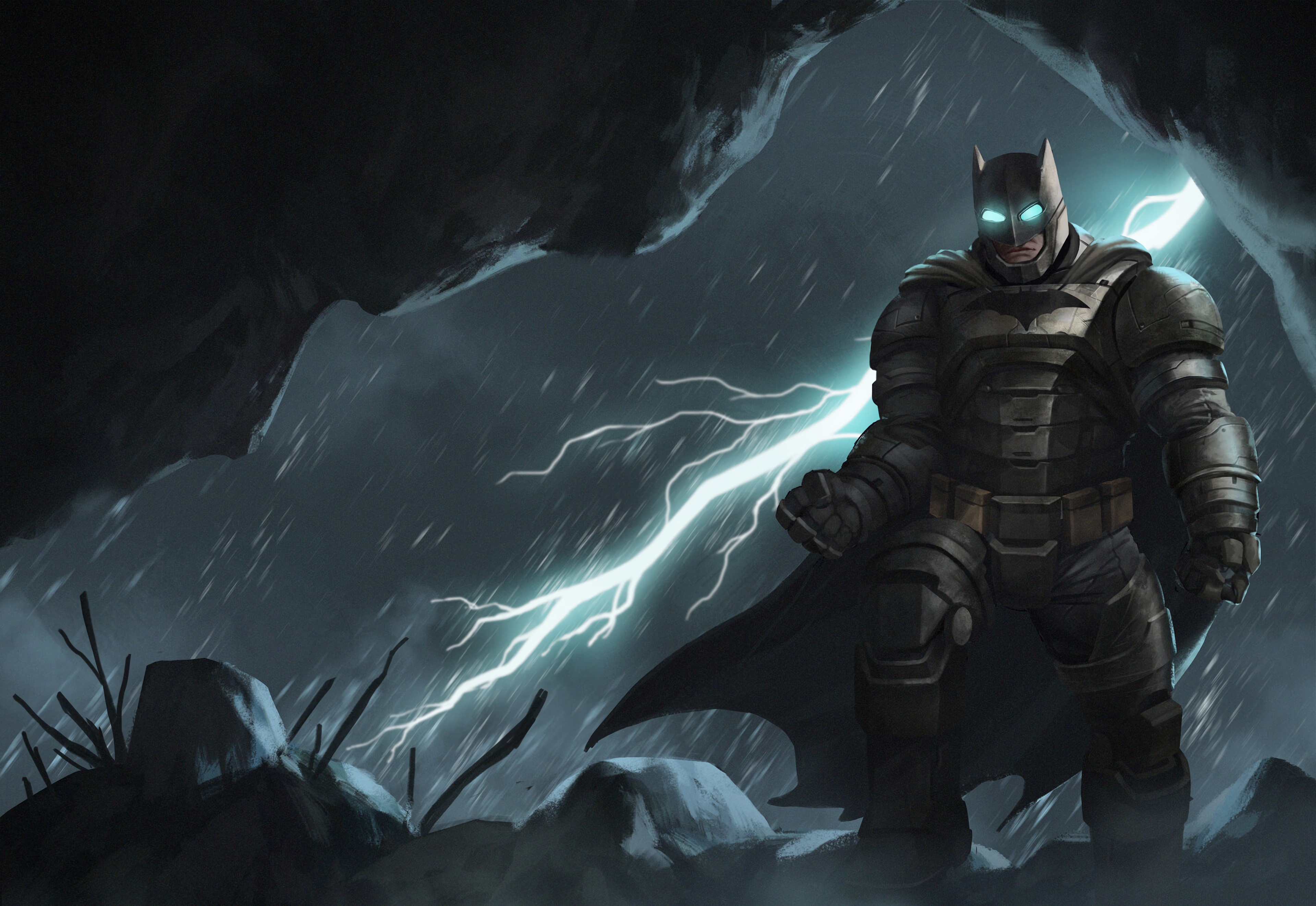 batman, hd, 4k, superheroes, digital art, artwork, behance, HD Wallpaper