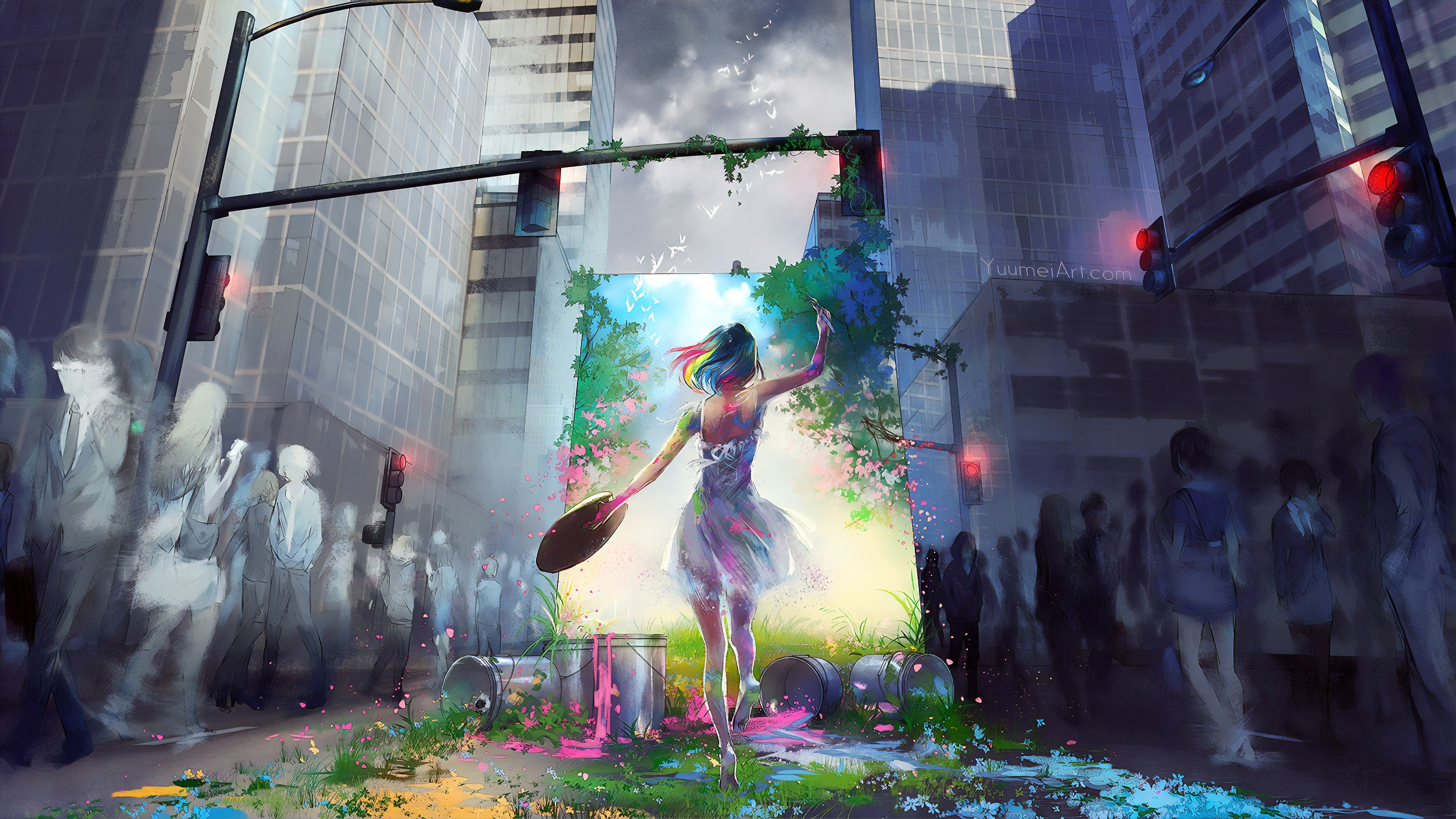 artist, artwork, digital art, hd, painting, 4k, deviantart, HD Wallpaper
