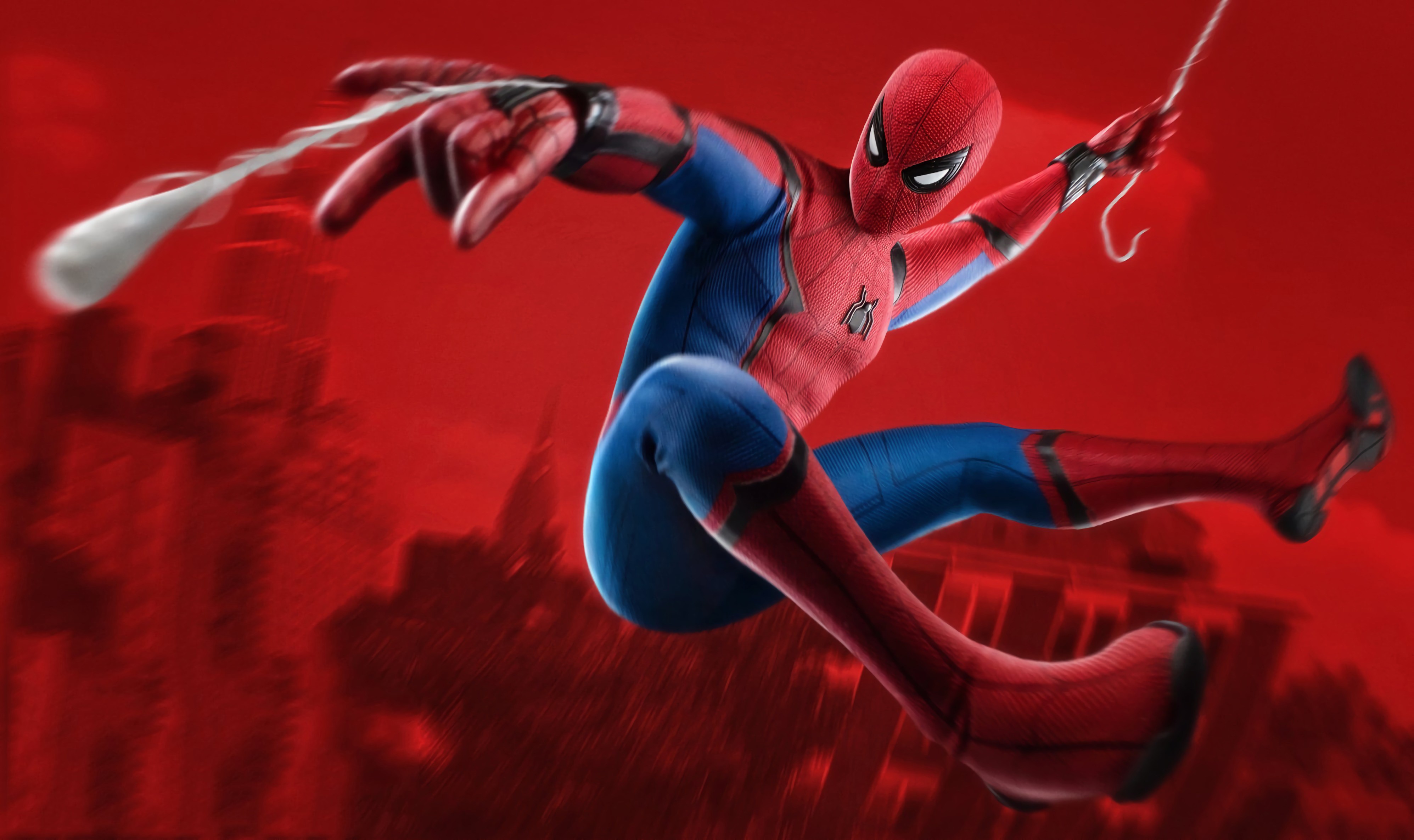 spiderman, hd, superheroes, digital art, artwork, 4k, HD Wallpaper