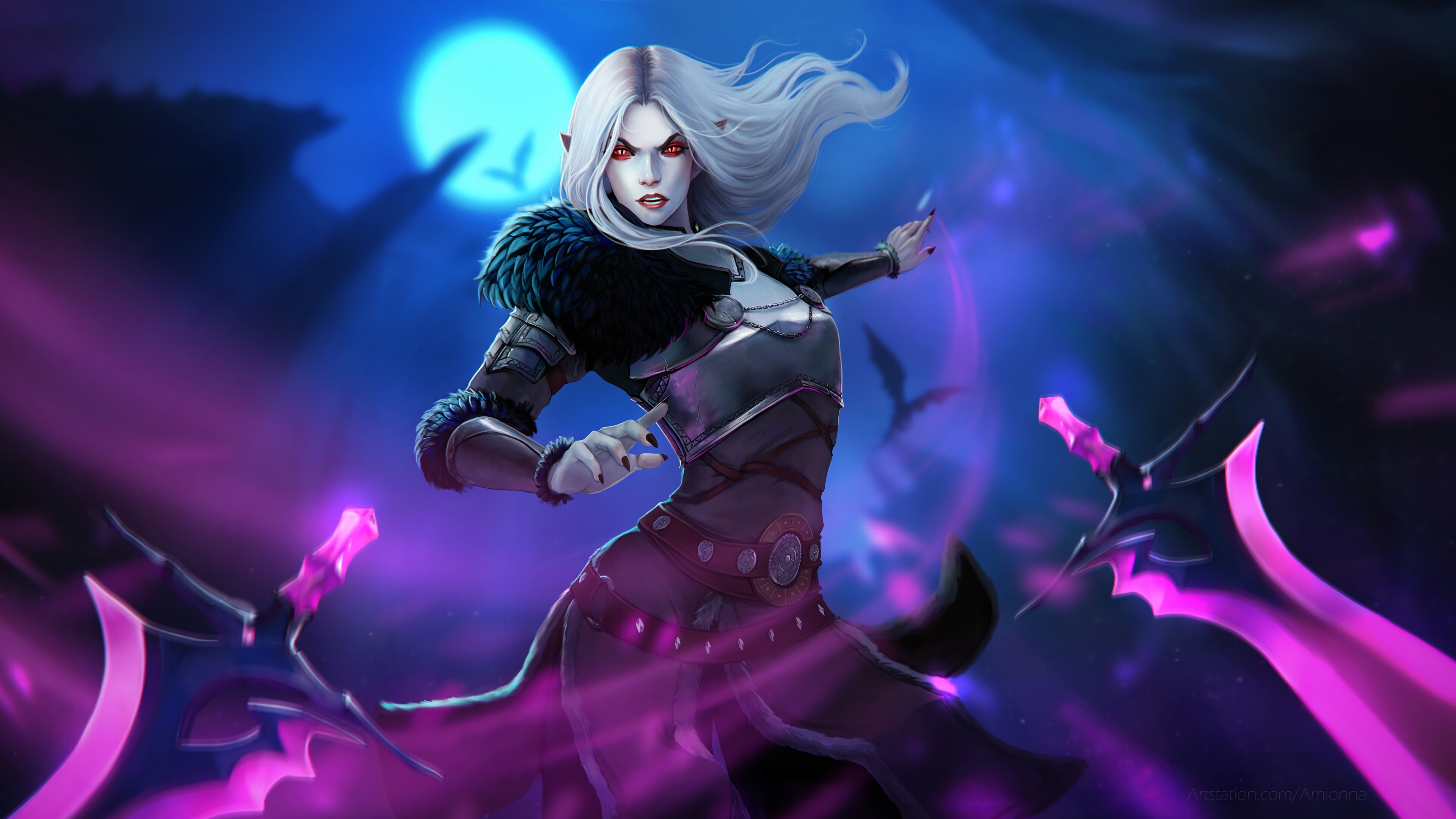 warrior, artist, artwork, digital art, hd, 4k, artstation, HD Wallpaper