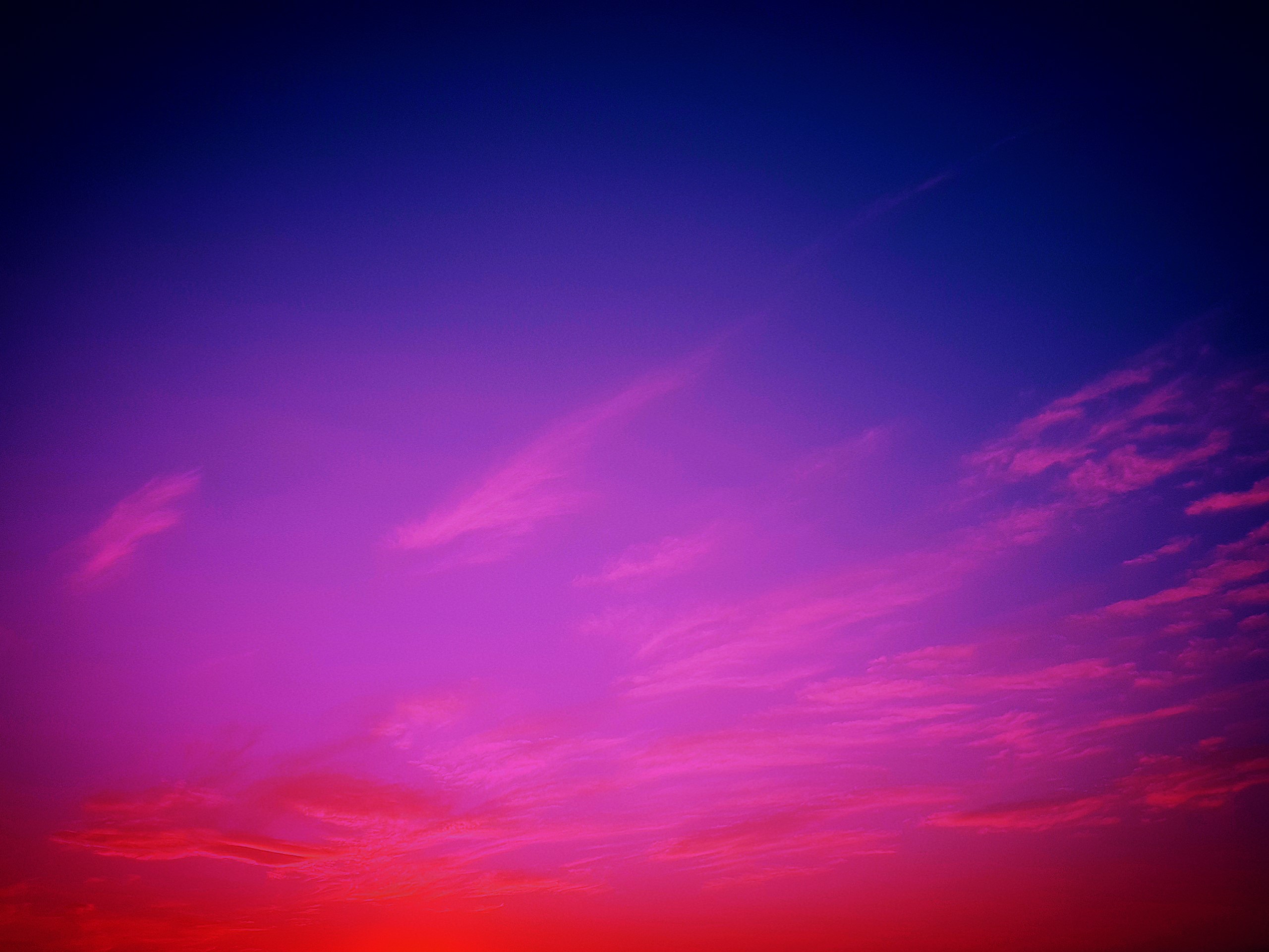 sky, purple, nature, hd, HD Wallpaper