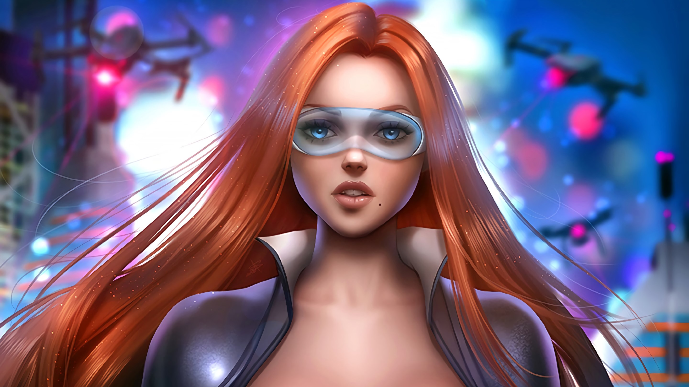 fantasy girls, artist, artwork, digital art, hd, deviantart, HD Wallpaper