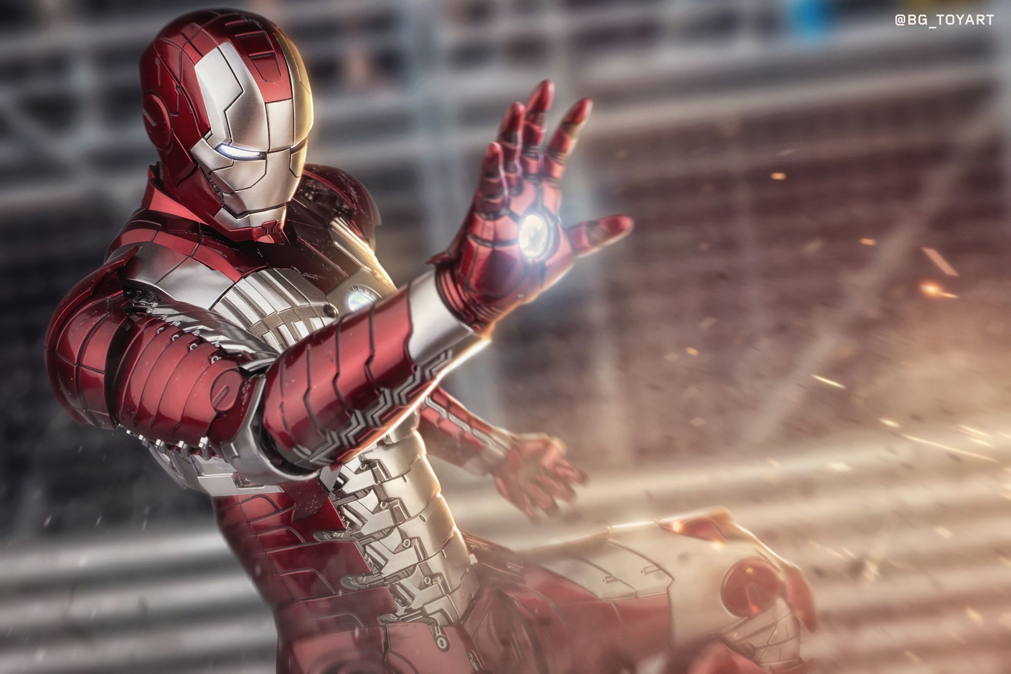 iron man, hd, 4k, superheroes, digital art, artwork, HD Wallpaper
