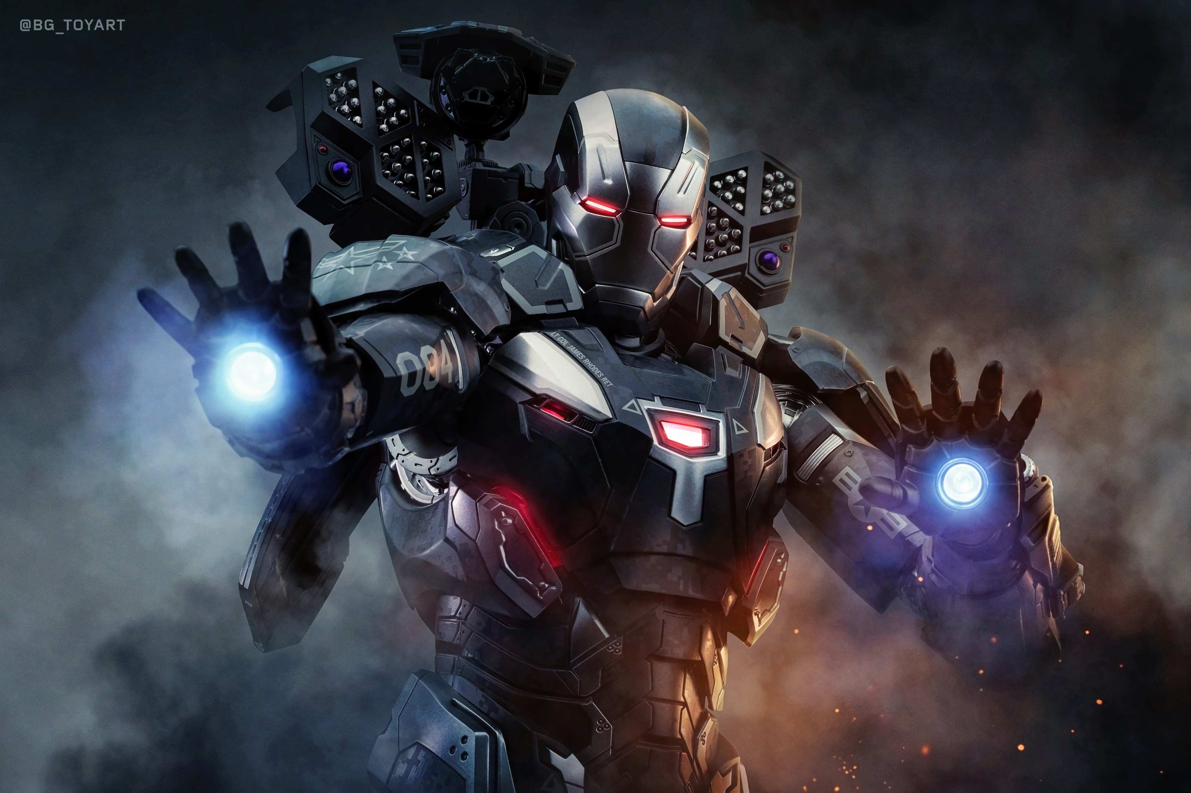 war machine, superheroes, hd, artwork, artist, digital art, 4k, HD Wallpaper