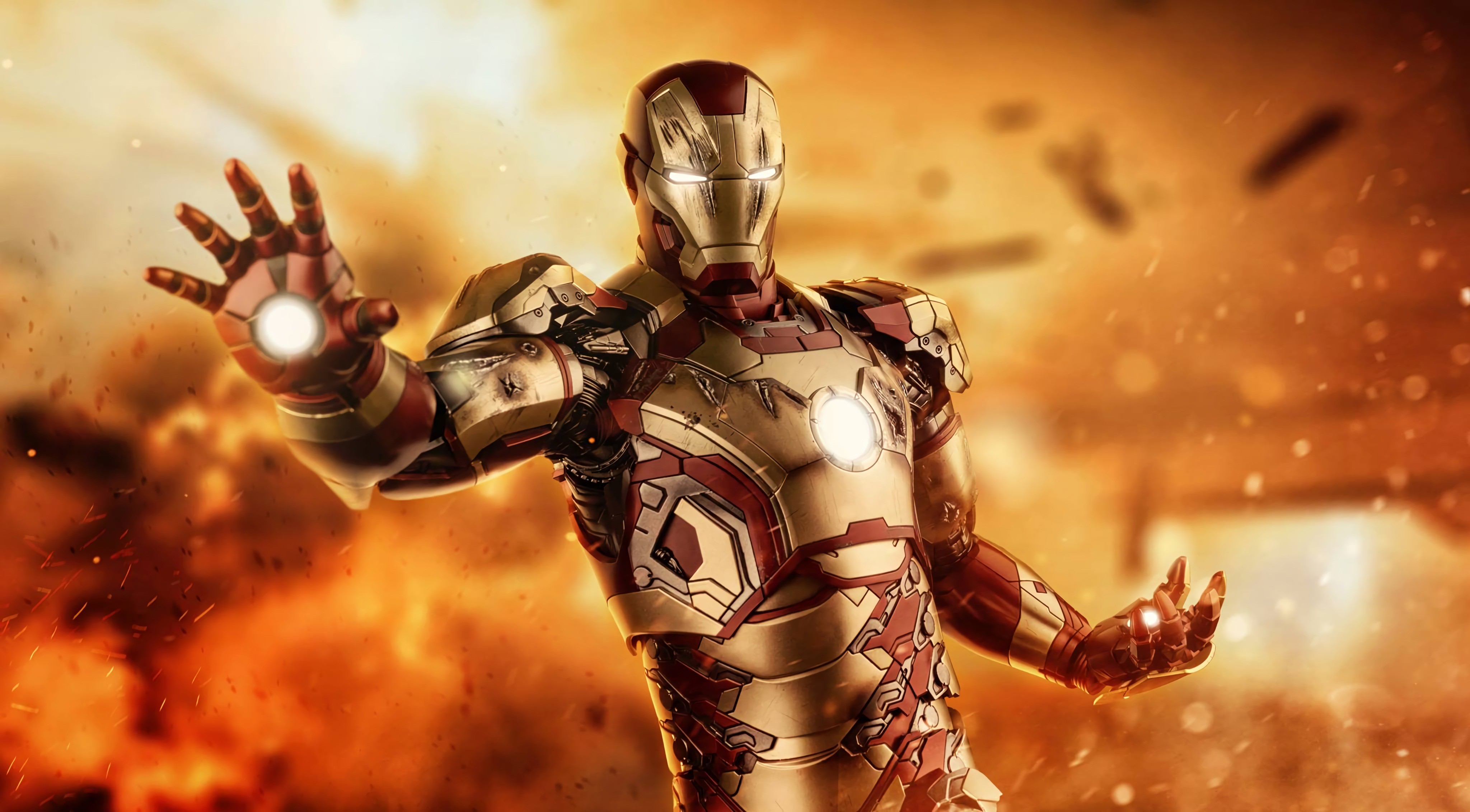 iron man, hd, 4k, superheroes, digital art, artwork, HD Wallpaper