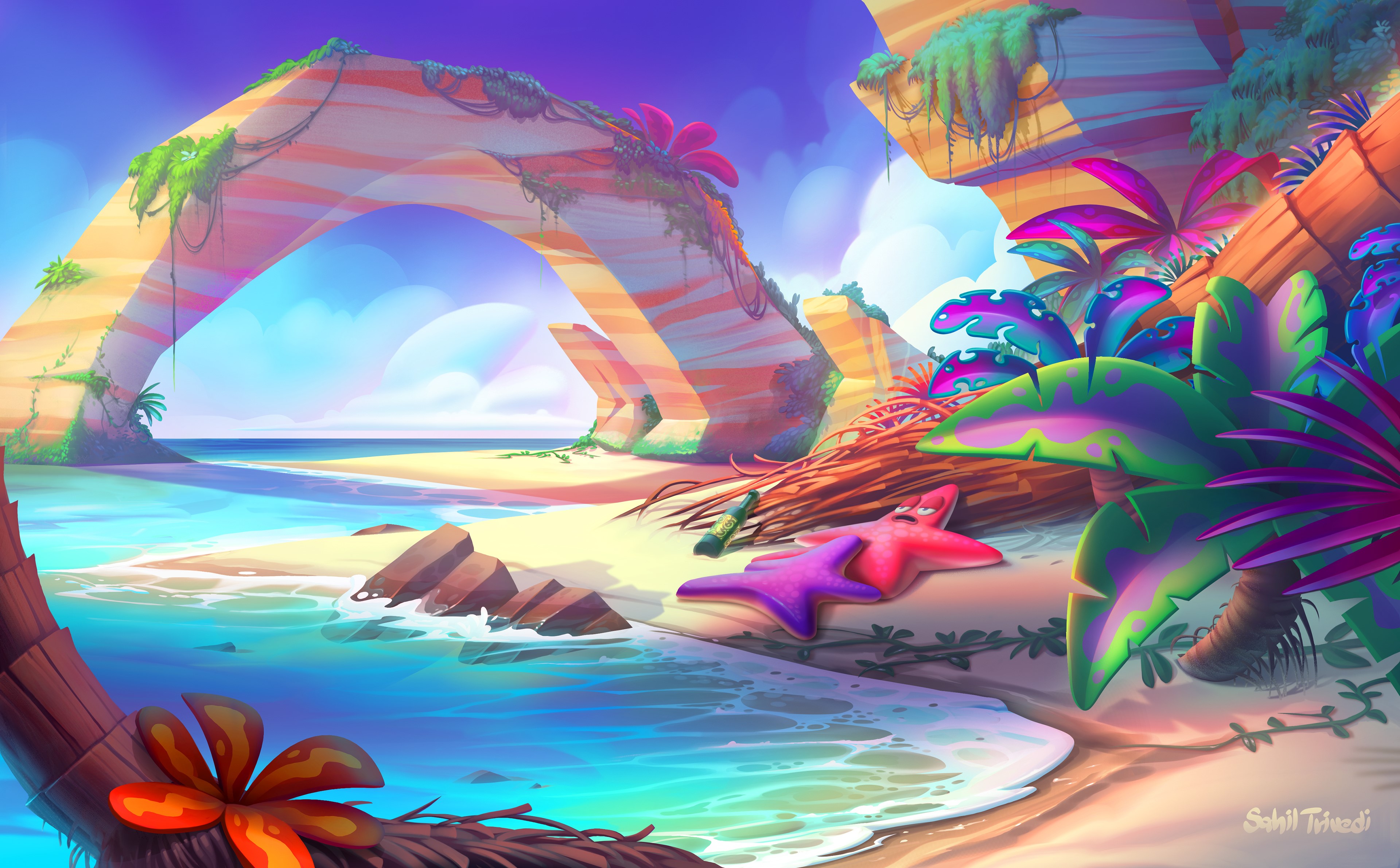 artist, hd, 4k, artwork, digital art, behance, HD Wallpaper