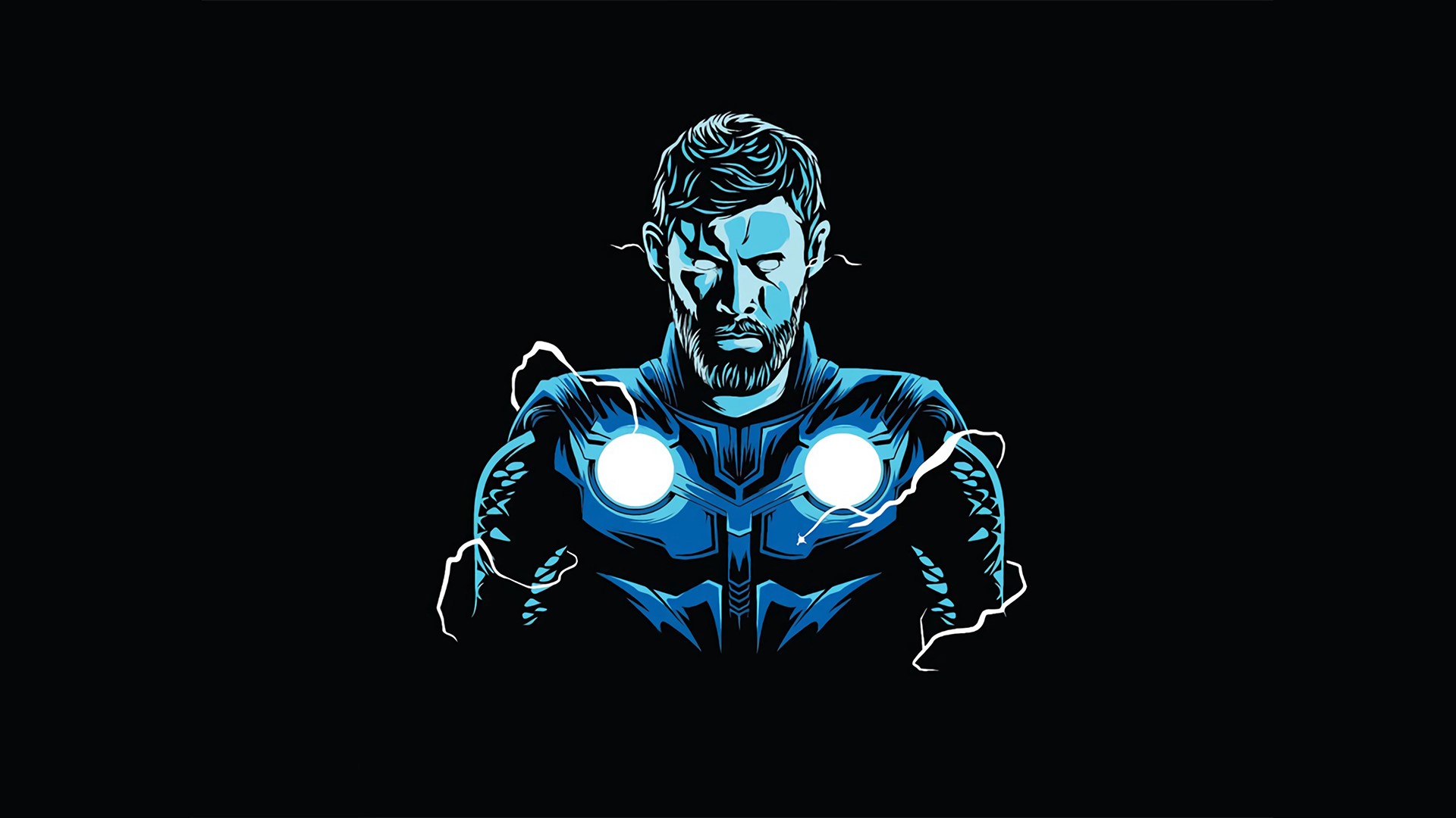 thor, hd, superheroes, artwork, digital art, behance, HD Wallpaper