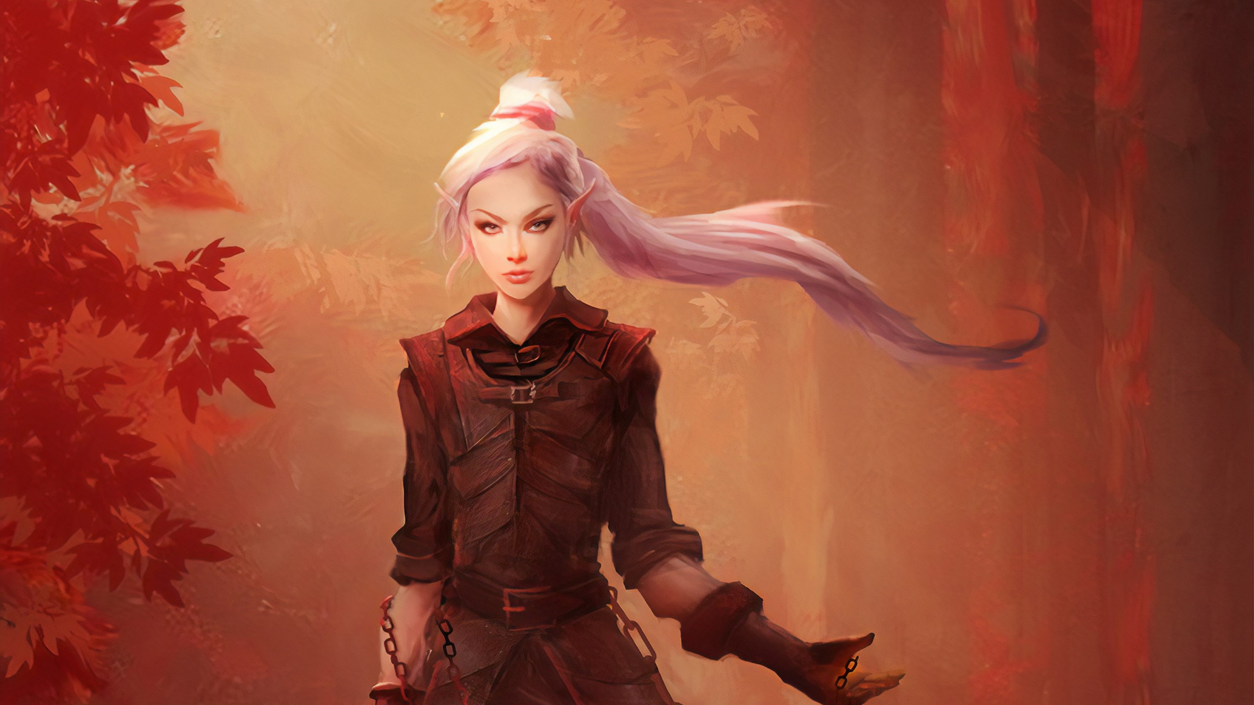 warrior, artist, artwork, digital art, hd, deviantart, HD Wallpaper