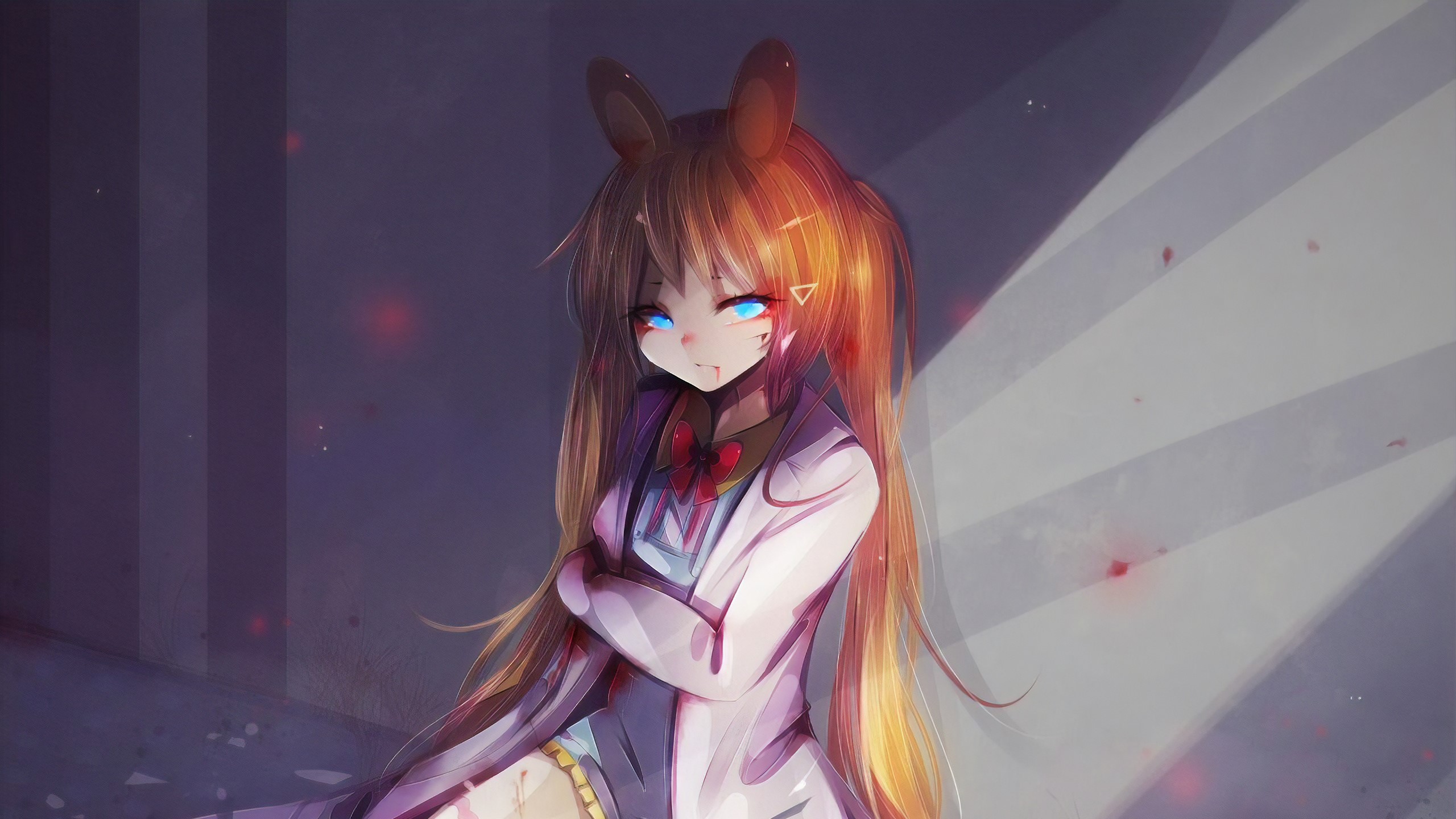 anime girl, anime, artist, artwork, digital art, hd, deviantart, HD Wallpaper