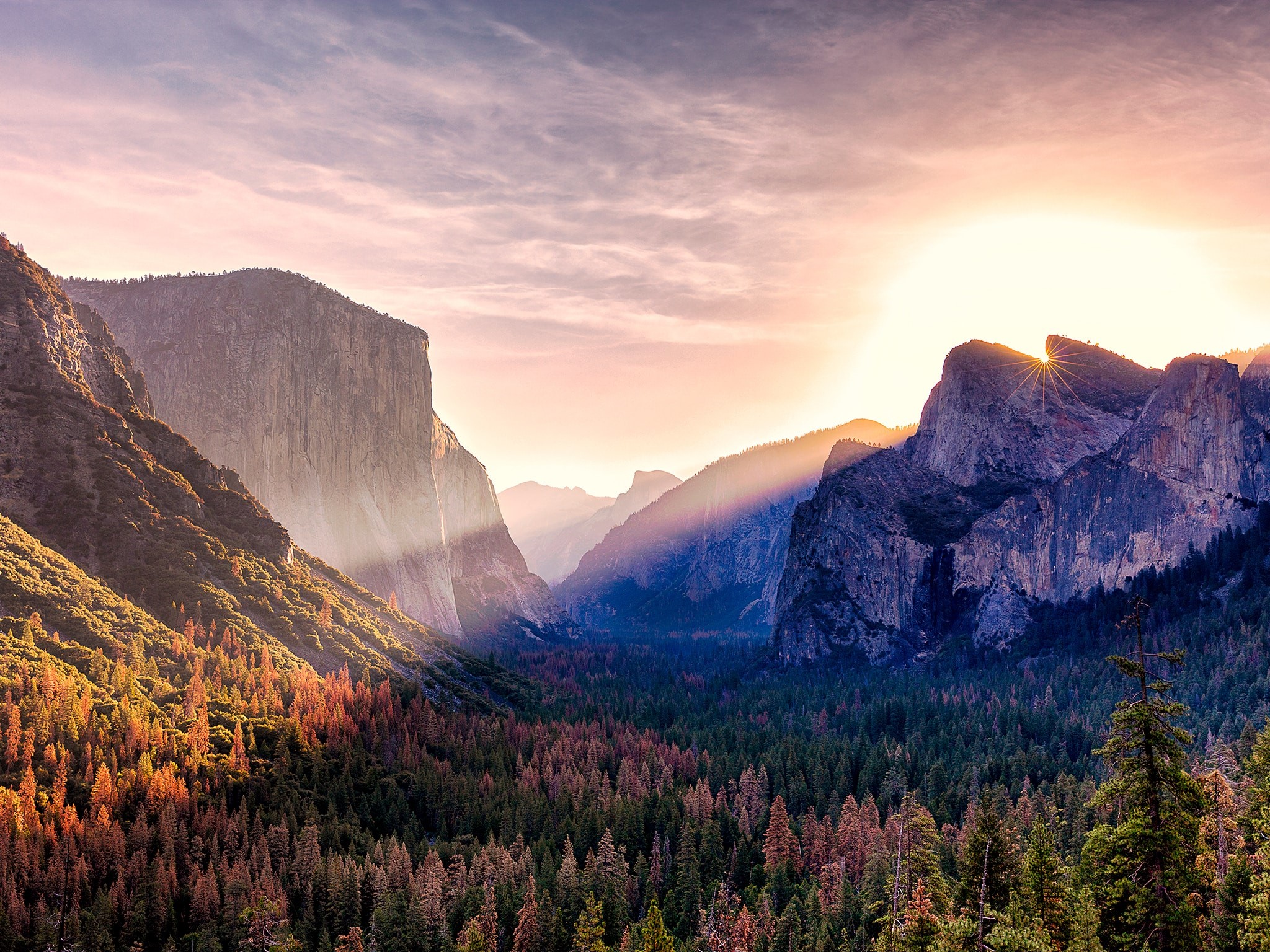 yosemite, valley, nature, hd, HD Wallpaper