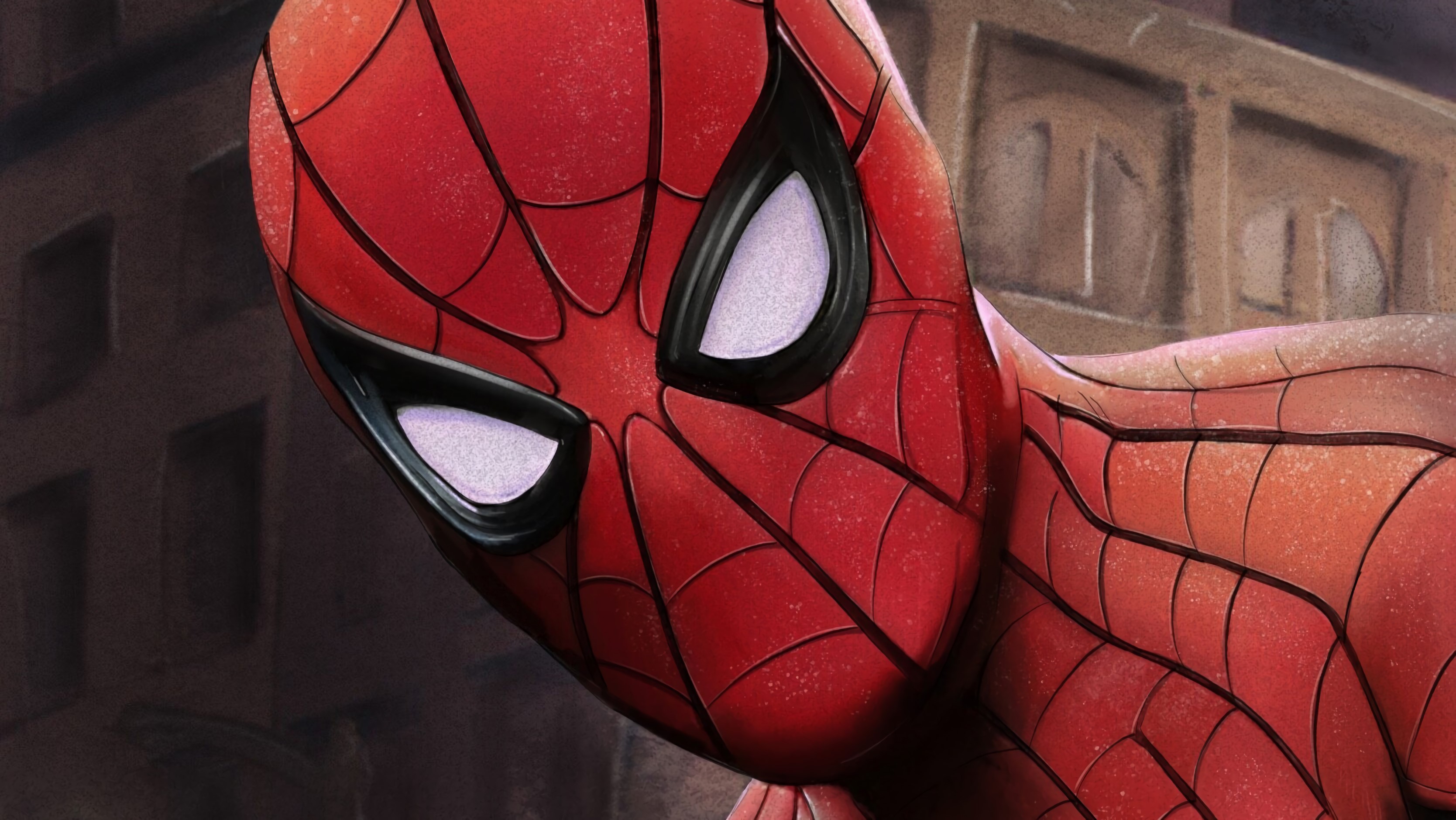 spiderman, hd, 4k, superheroes, artwork, digital art, art, artstation, HD Wallpaper