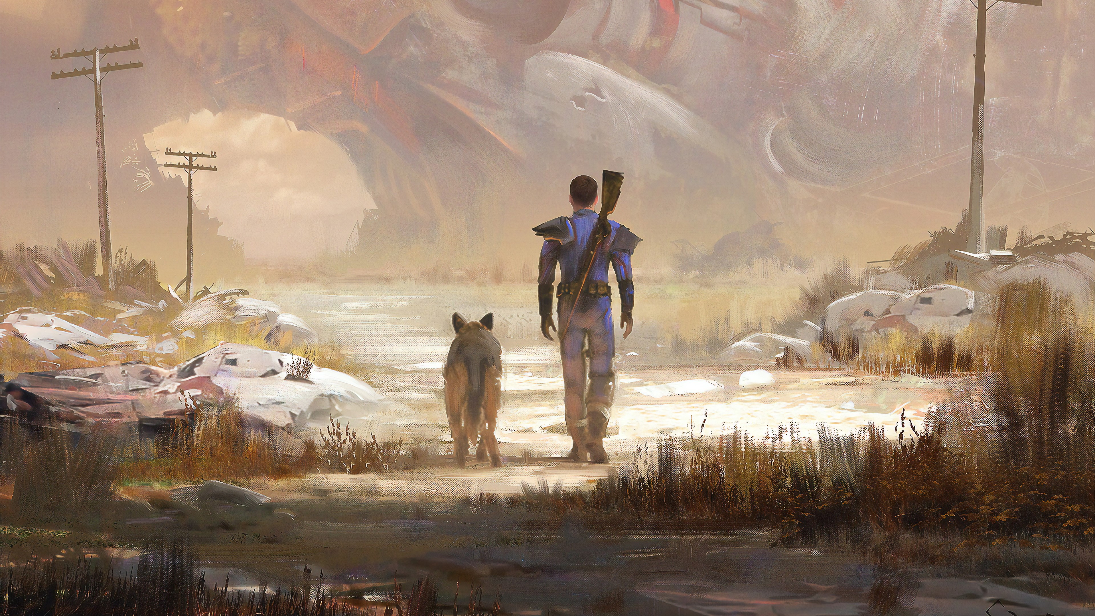 fallout, games, hd, 4k, artstation, HD Wallpaper