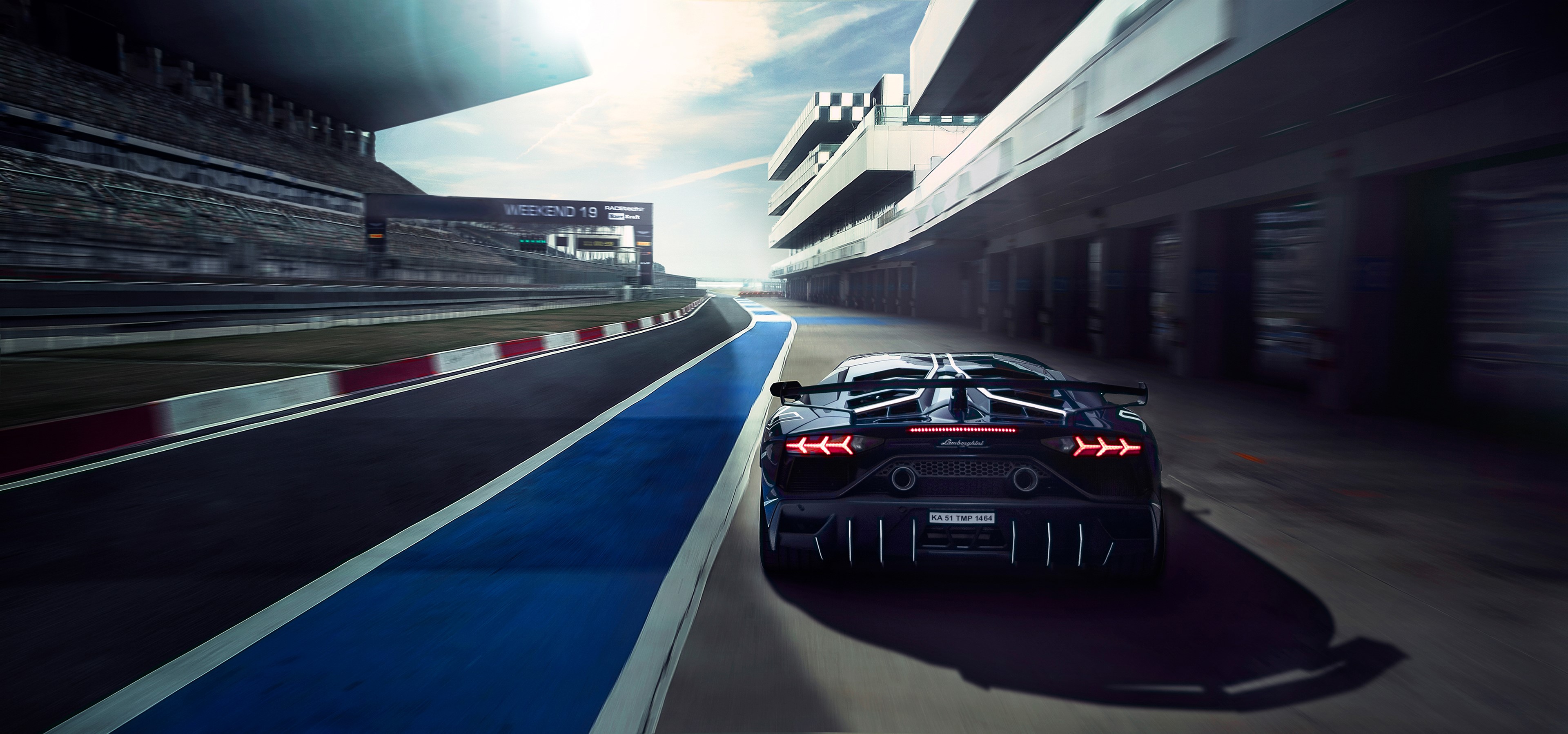 lamborghini aventador svj, 4k, lamborghini aventador, lamborghini, cars, 2018 cars, hd, behance, HD Wallpaper