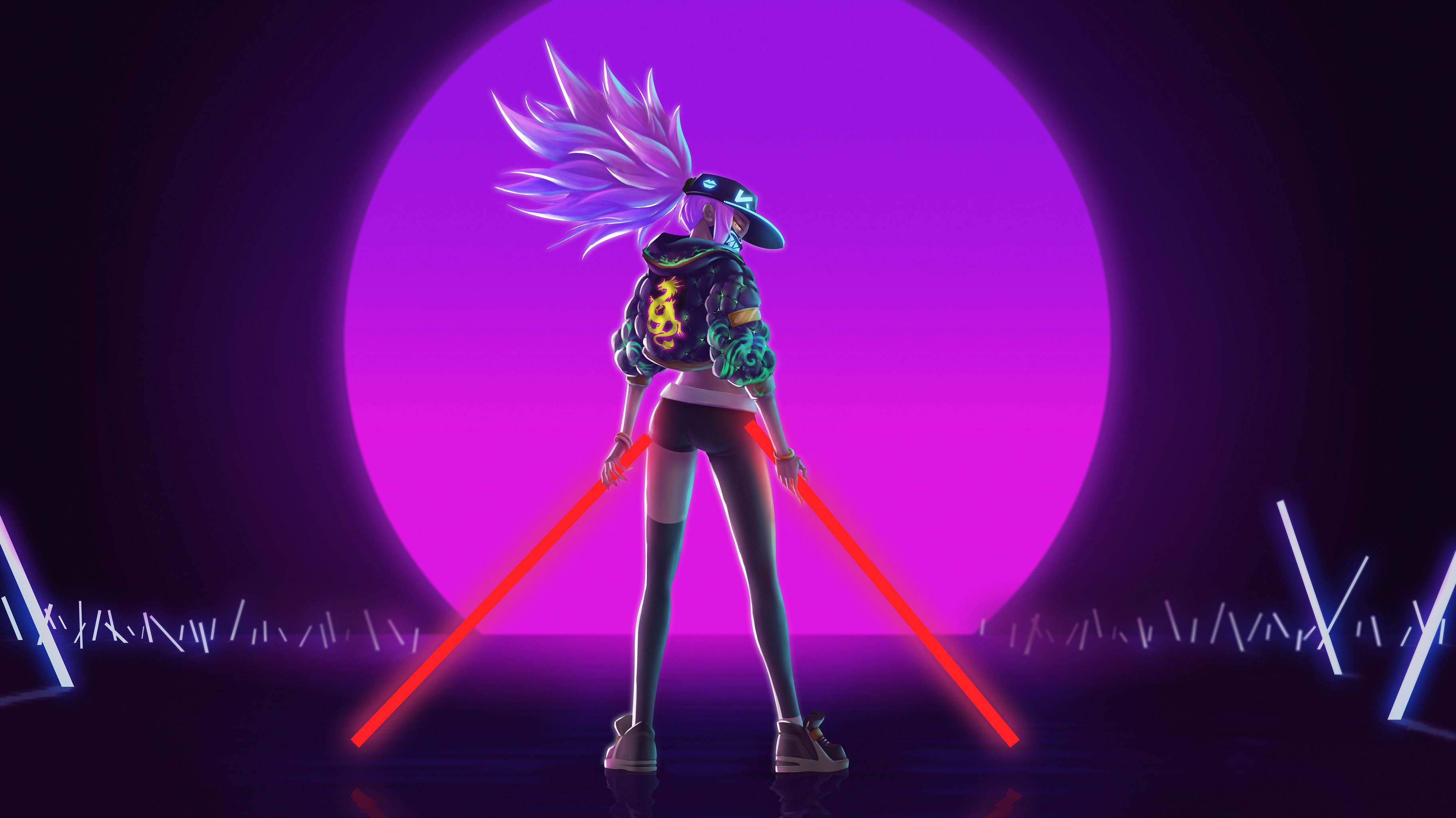 league of legends, games, hd, 4k, behance, HD Wallpaper