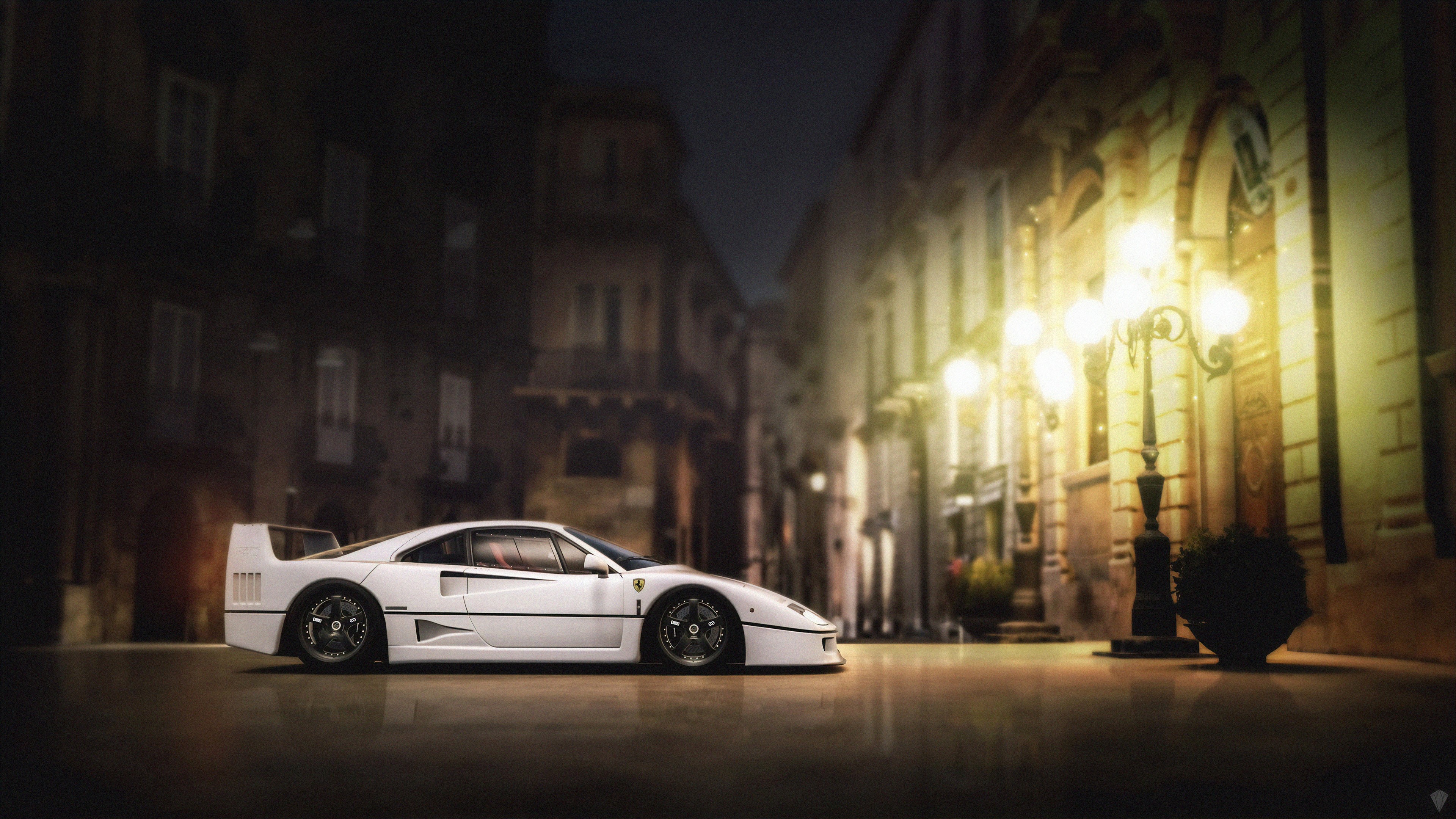ferrari f40, ferrari, cars, hd, 4k, HD Wallpaper