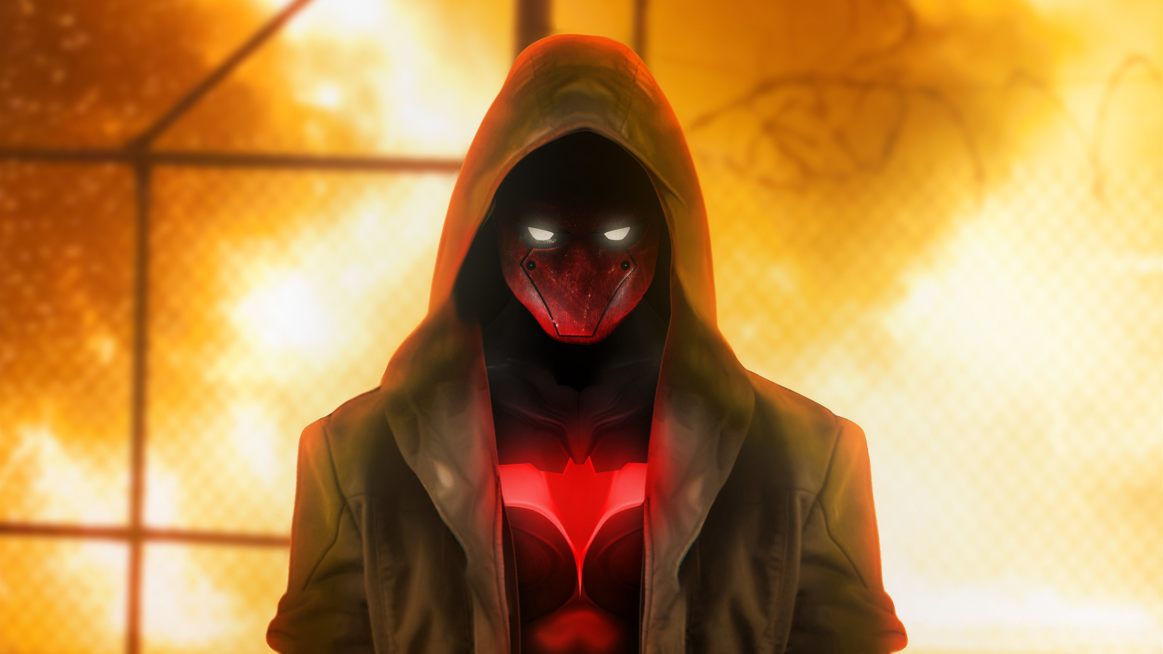 red hood, superheroes, hd, 4k, behance, HD Wallpaper