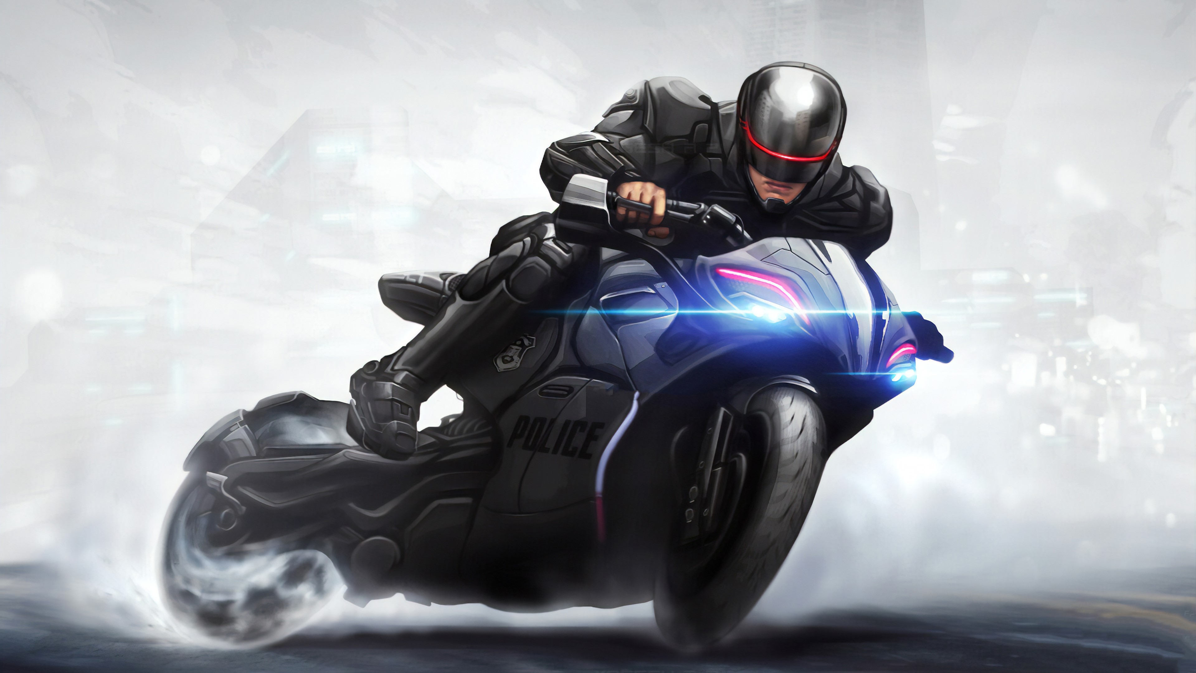 robocop, hd, 4k, artwork, digital art, artstation, HD Wallpaper
