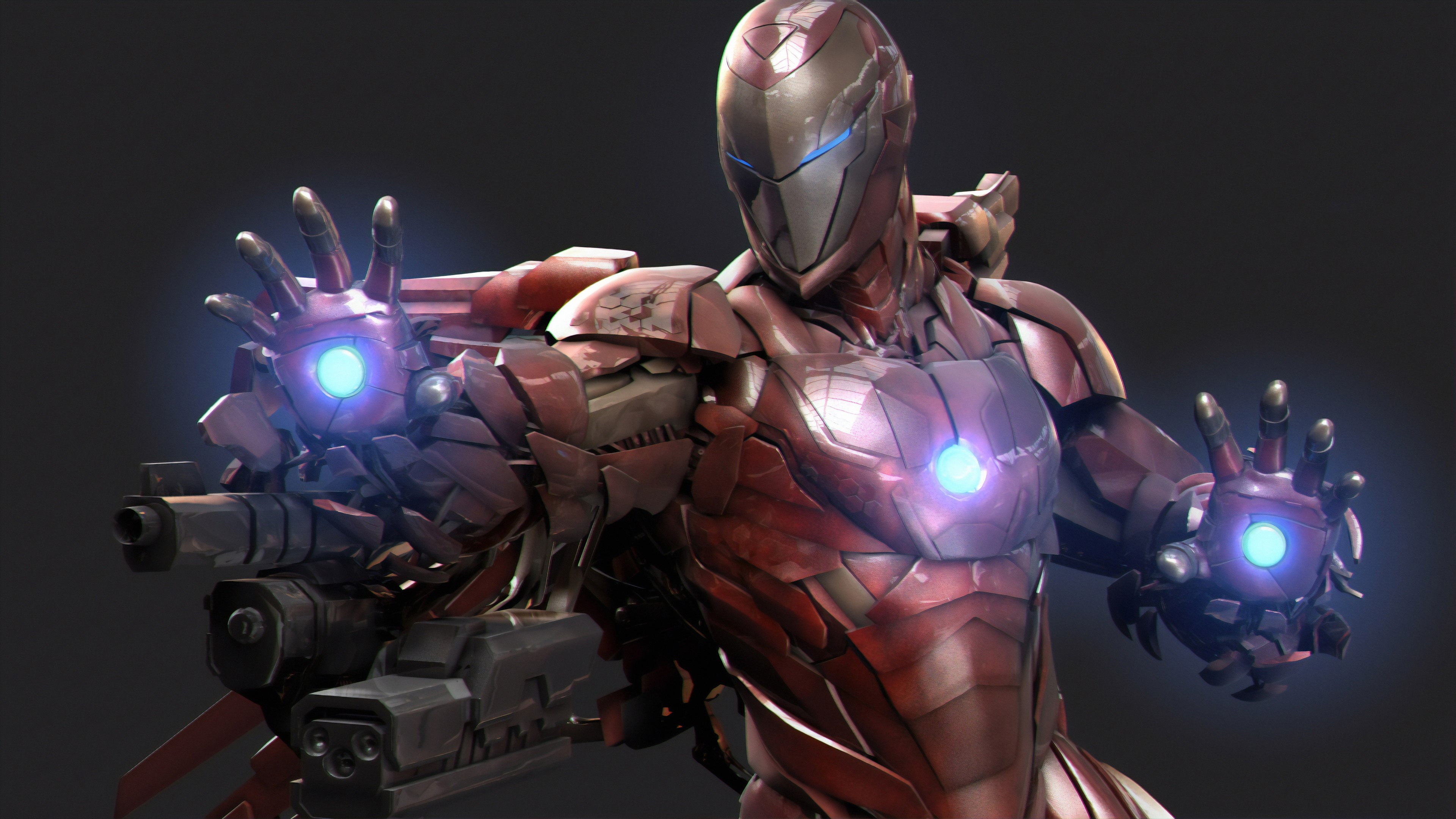 iron man, hd, 4k, superheroes, digital art, artwork, artstation, HD Wallpaper