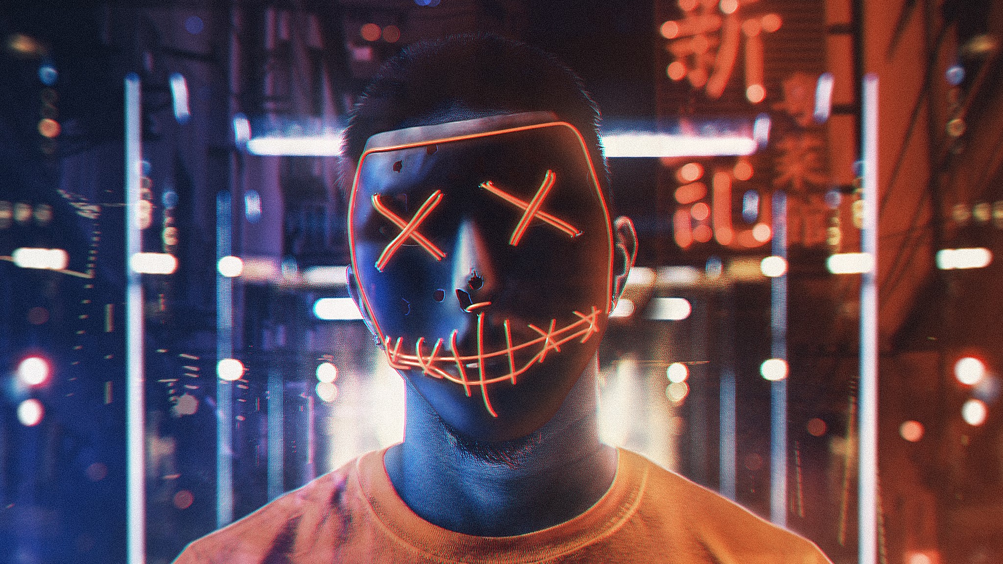 mask, photography, hd, HD Wallpaper
