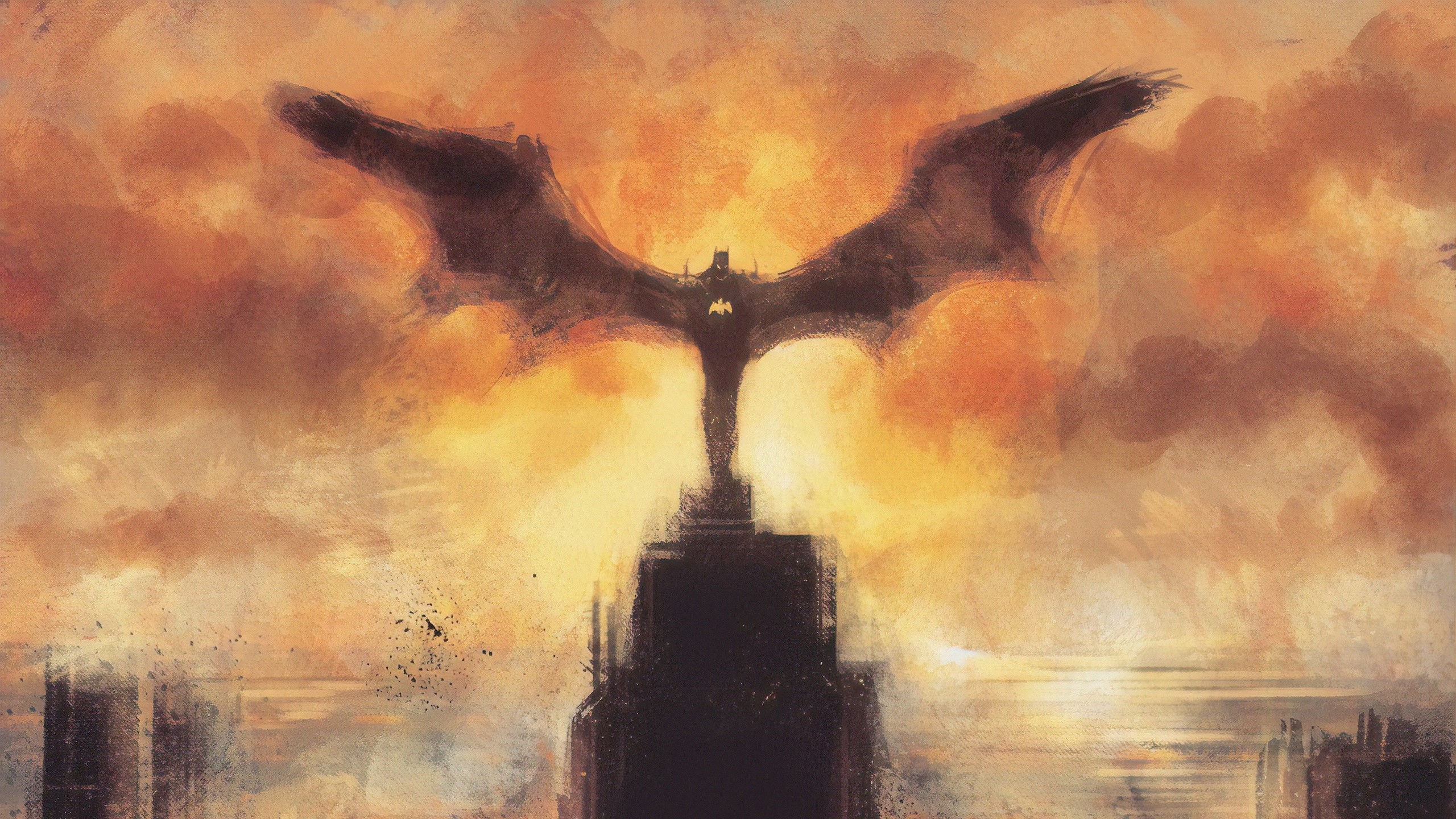 batman, hd, superheroes, digital art, artwork, deviantart, HD Wallpaper